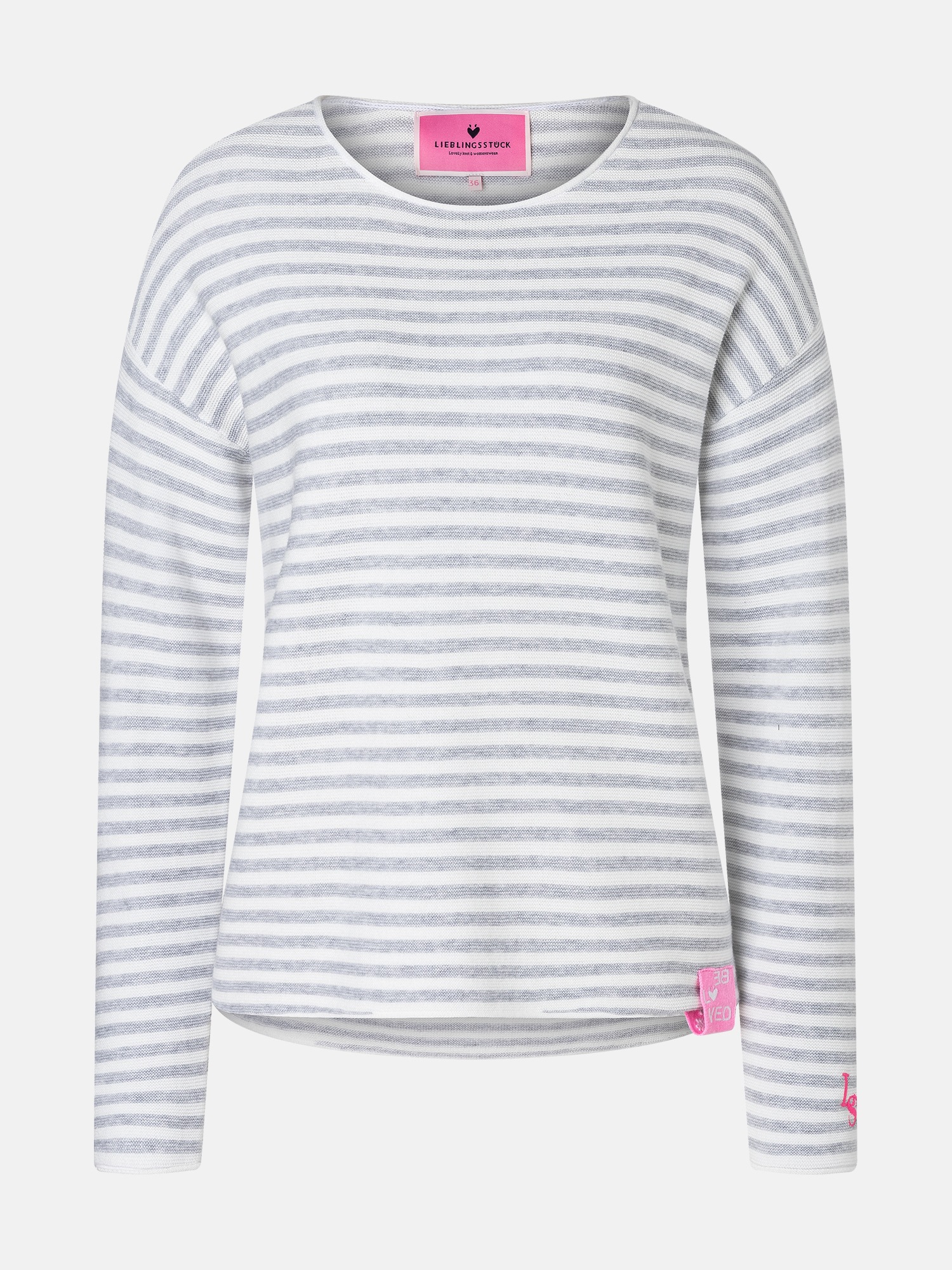 Lieblingsstück Strickpullover »Kyna« mit Streifen