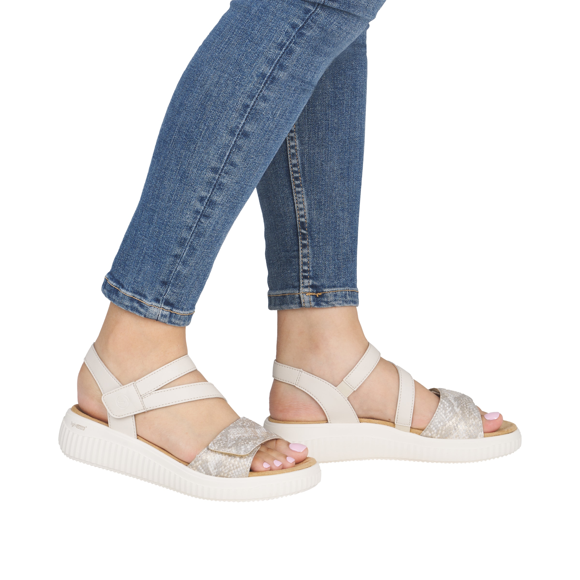 Remonte Plateausandale  Sommerschuh, Sandalette mit Lite ´n Soft-Ausstattung