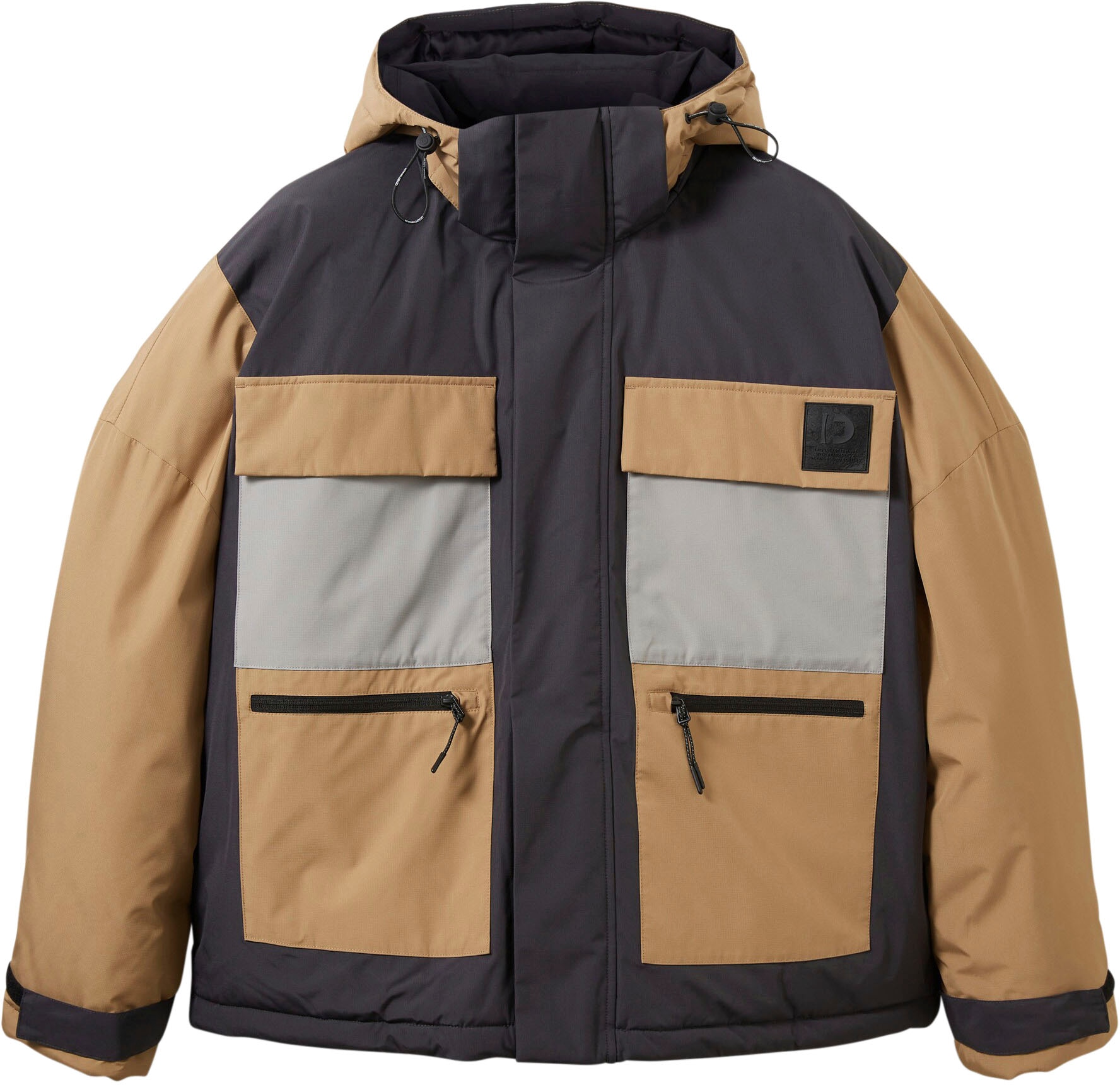 TOM TAILOR Denim Outdoorjacke, mit Kapuze