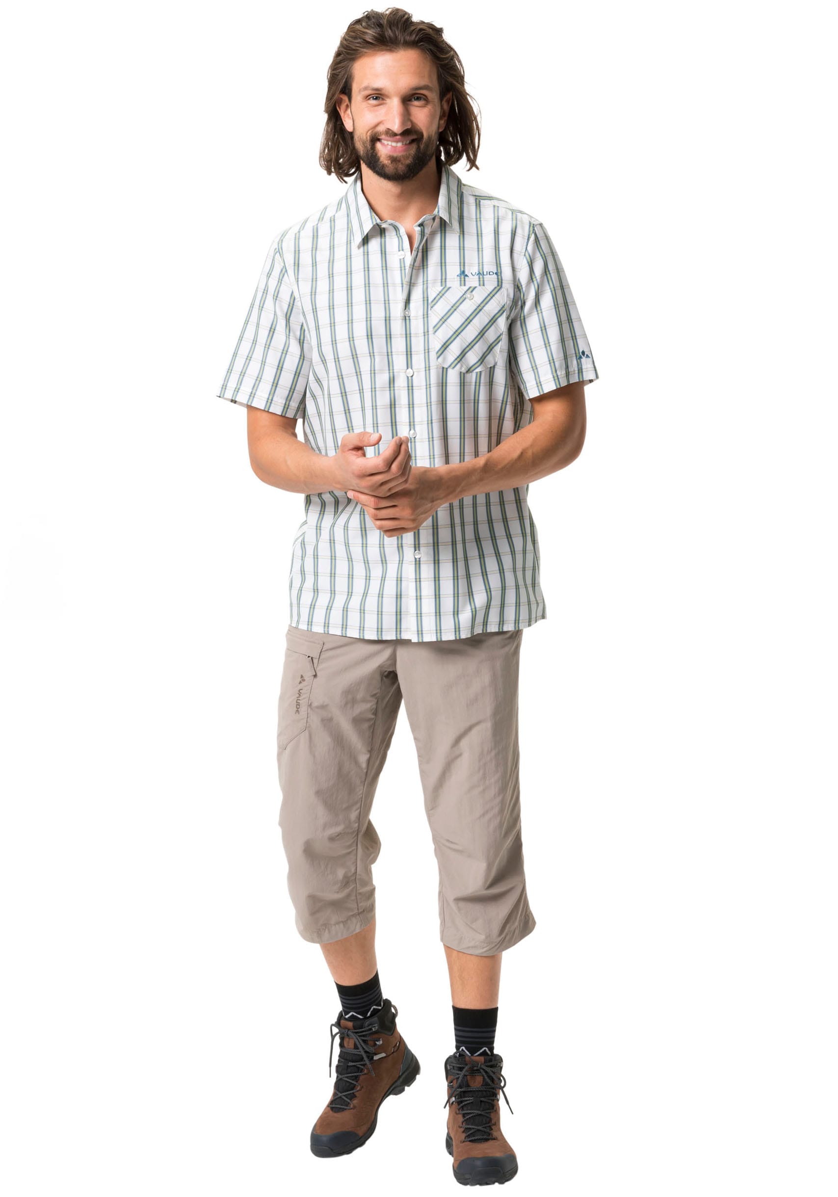VAUDE Kurzarmhemd »MEN'S ALBSTEIG SHIRT III«, (1 tlg.)