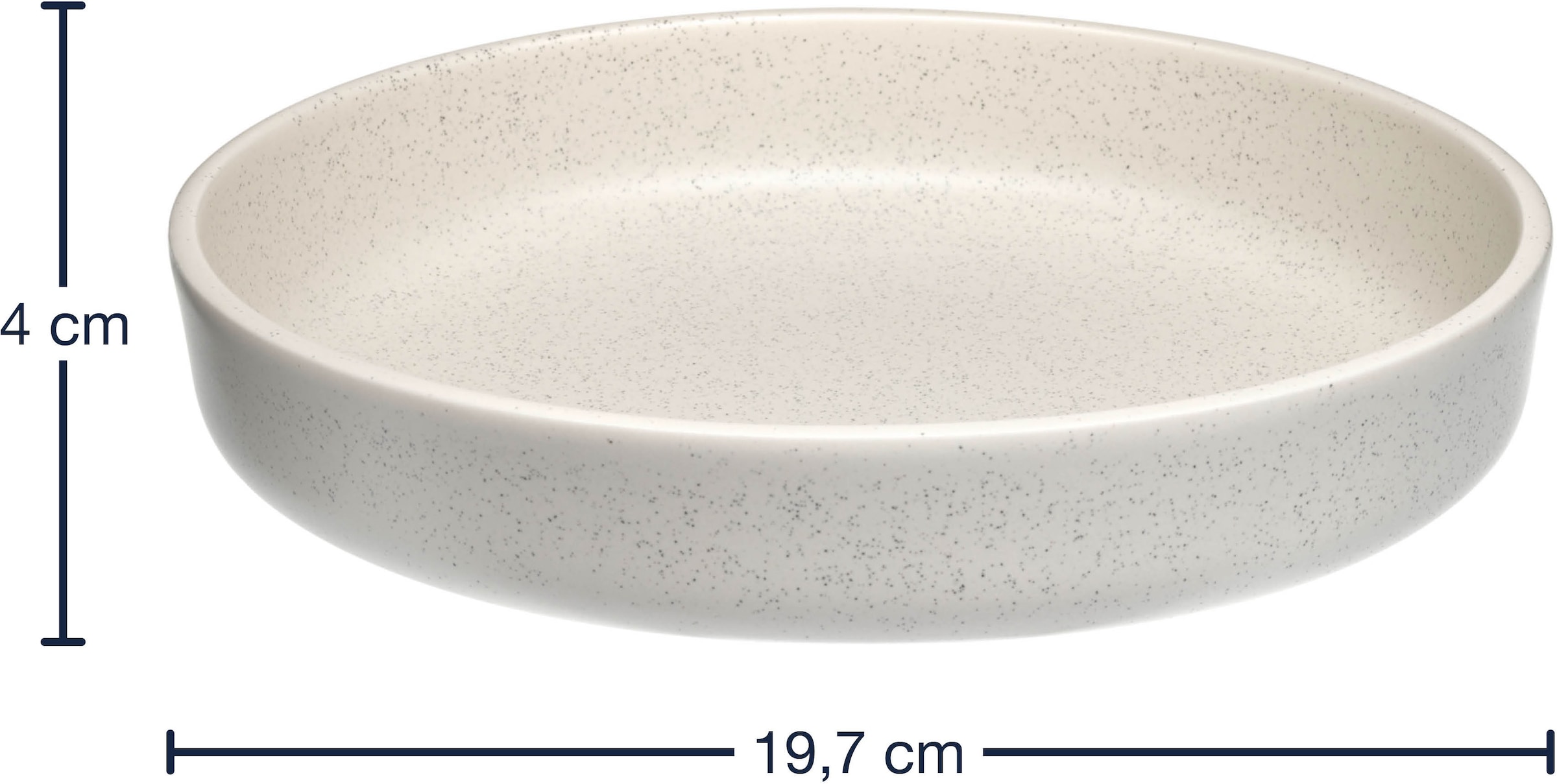 LEONARDO Teller-Set »Suppenteller ROMA, Keramikteller, ca. 20 cm, 6-teilig« Geschirr-Set, Service, spülmaschinengeeignet