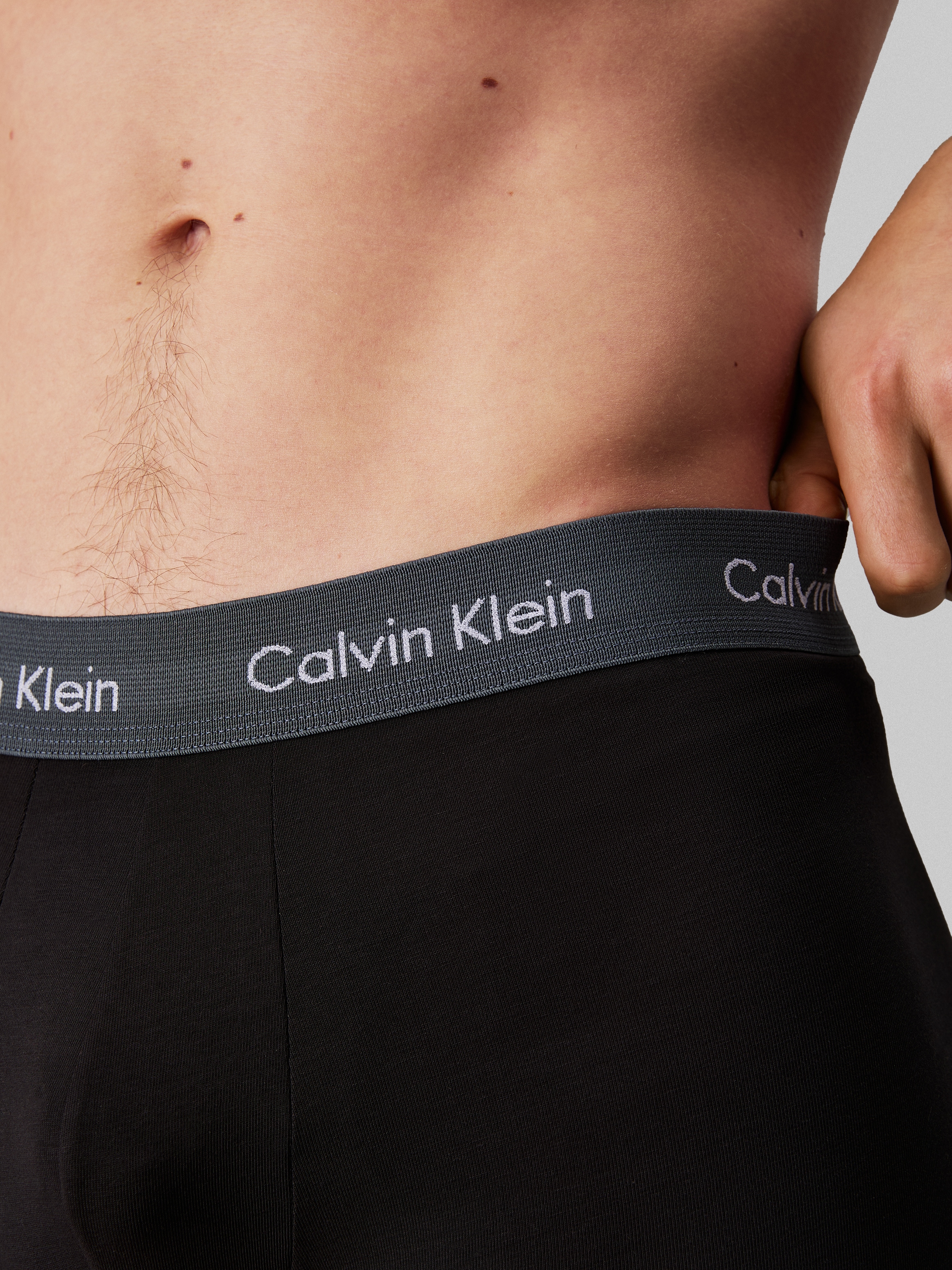 Calvin Klein Underwear Trunk »LOW RISE TRUNK 5PK«, (Packung, 5er-Pack), mit Logo-Elastikbund (5 Stück)