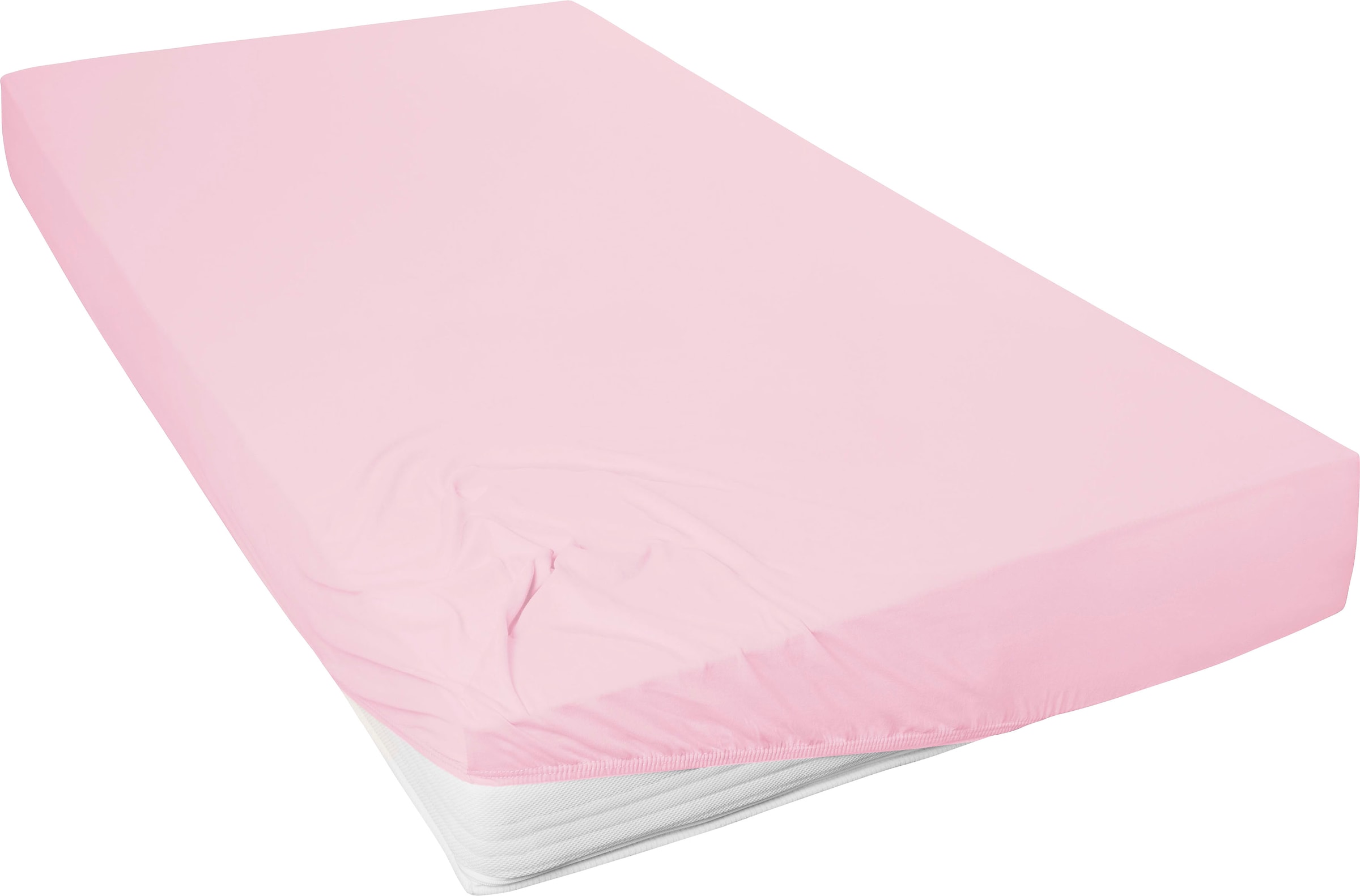 Primera Spannbettlaken "Mako-Feinjersey Spannbetttuch" Geeignet für Standardmatratzen bis 22 cm, 100% Baumwolle