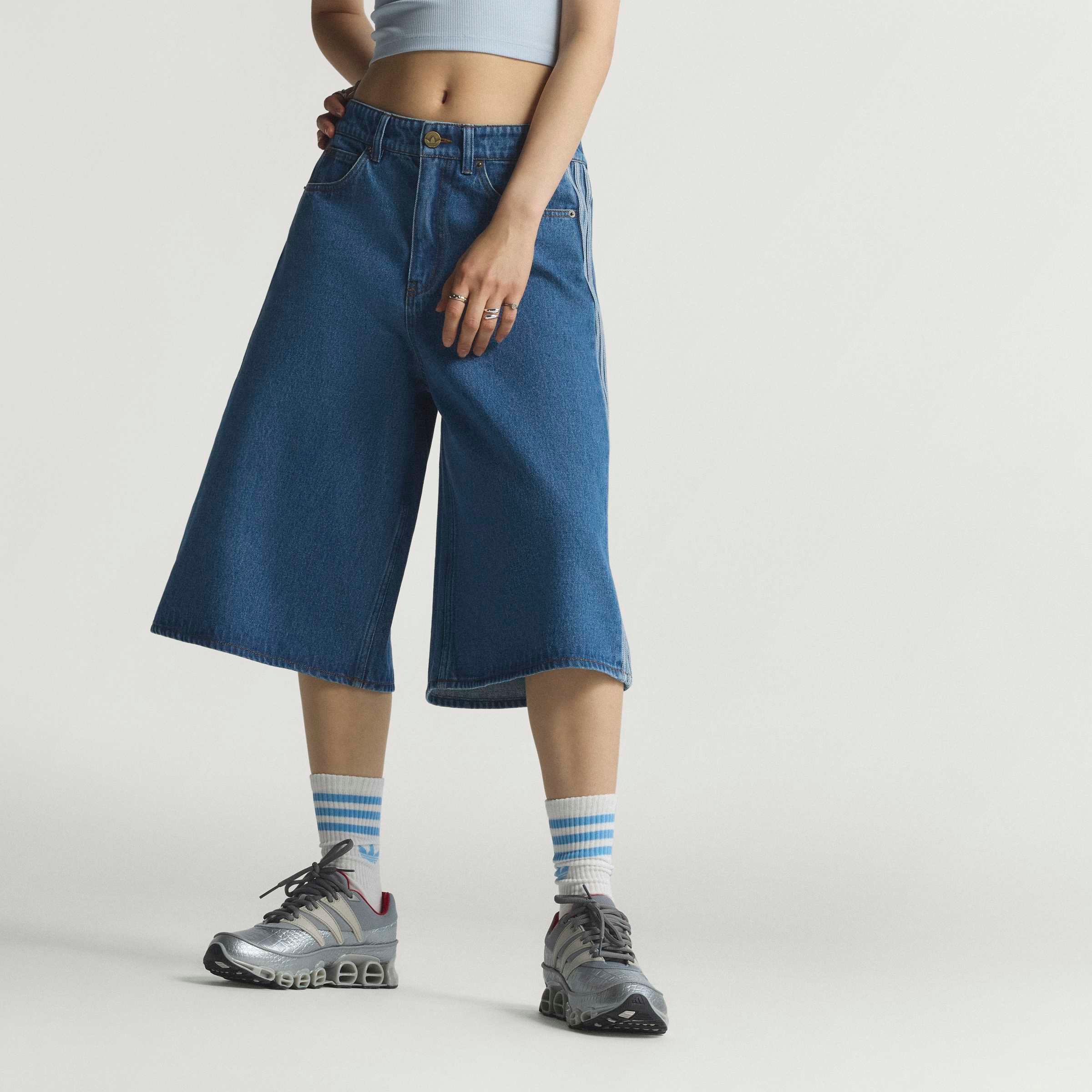 adidas Originals Shorts »FIREBIRD JORTS DENIM«