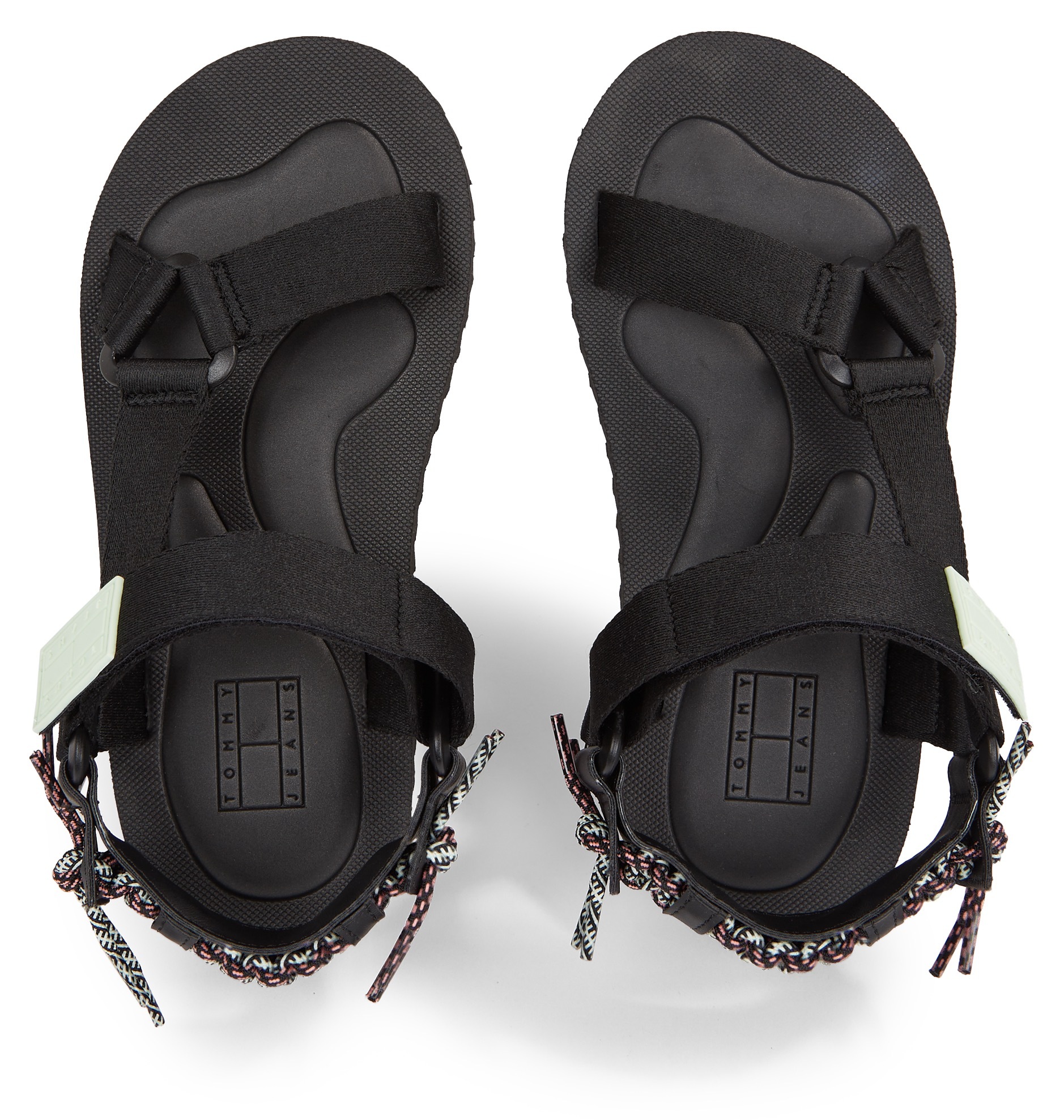 Tommy Jeans Trekkingsandale »TJW EVA SANDAL«, Outdoorschuh, Sommerschuh, Freizeitsandale mit Zierschnürung