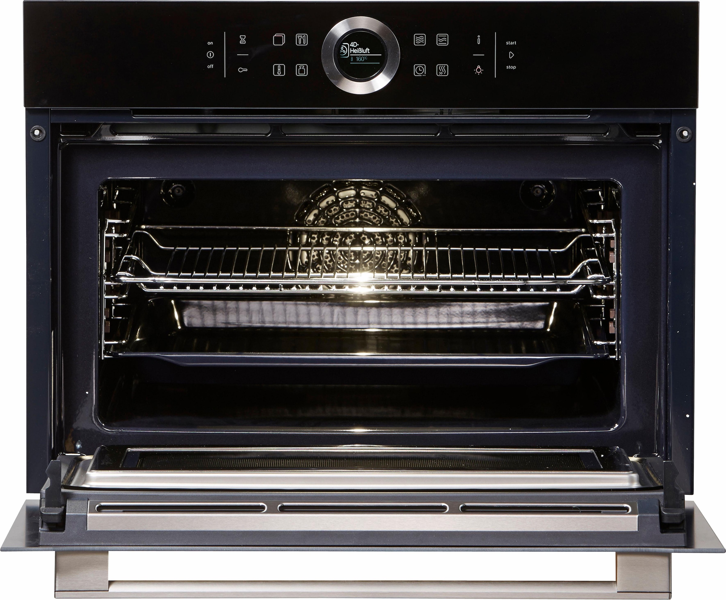 BOSCH Backofen mit Mikrowelle  »CMG633BB1«, mit Automatikprogrammen