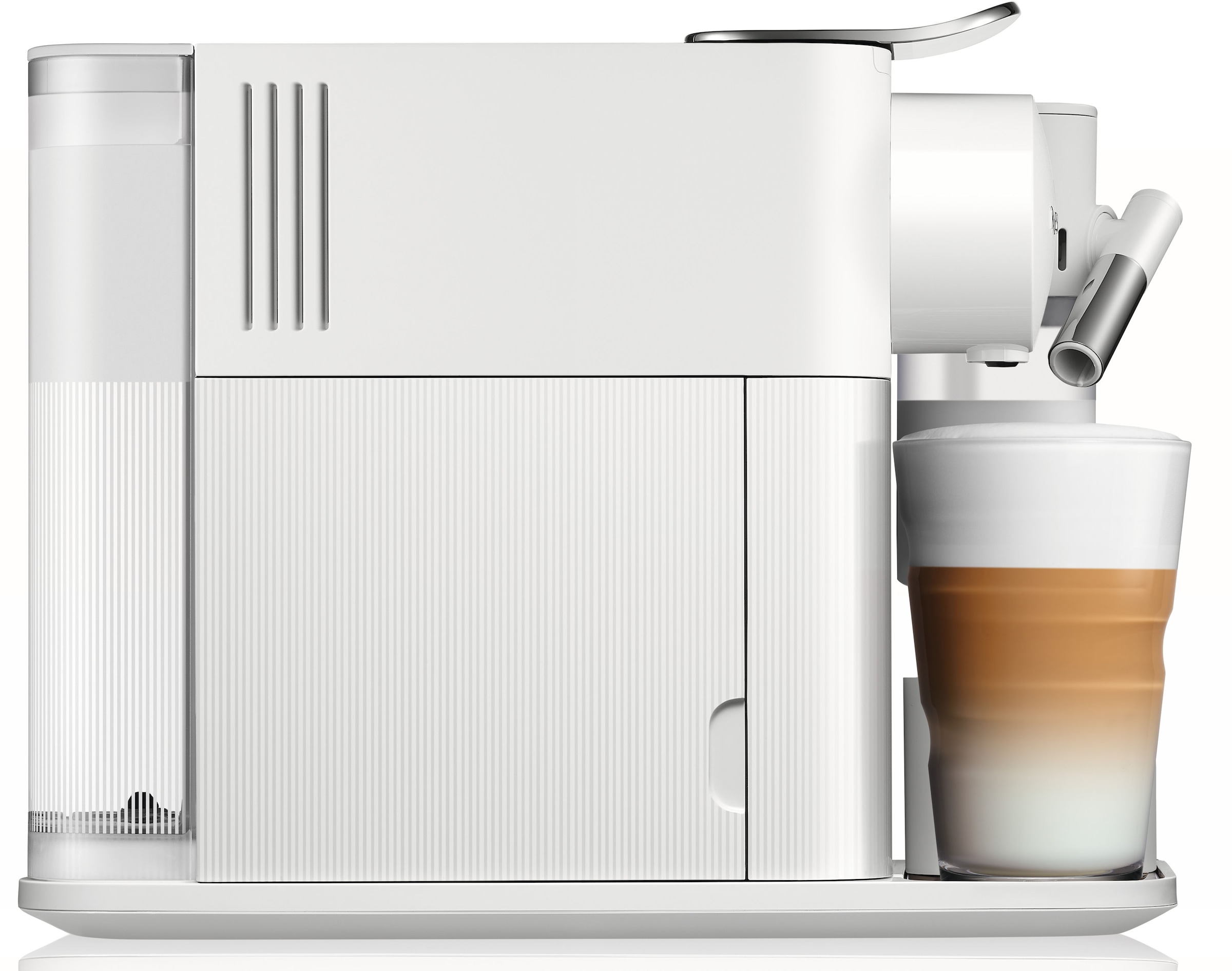 Nespresso Kapselmaschine »Lattissima One EN510.W von DeLonghi, White«, inkl. Willkommenspaket mit 7 Kapseln