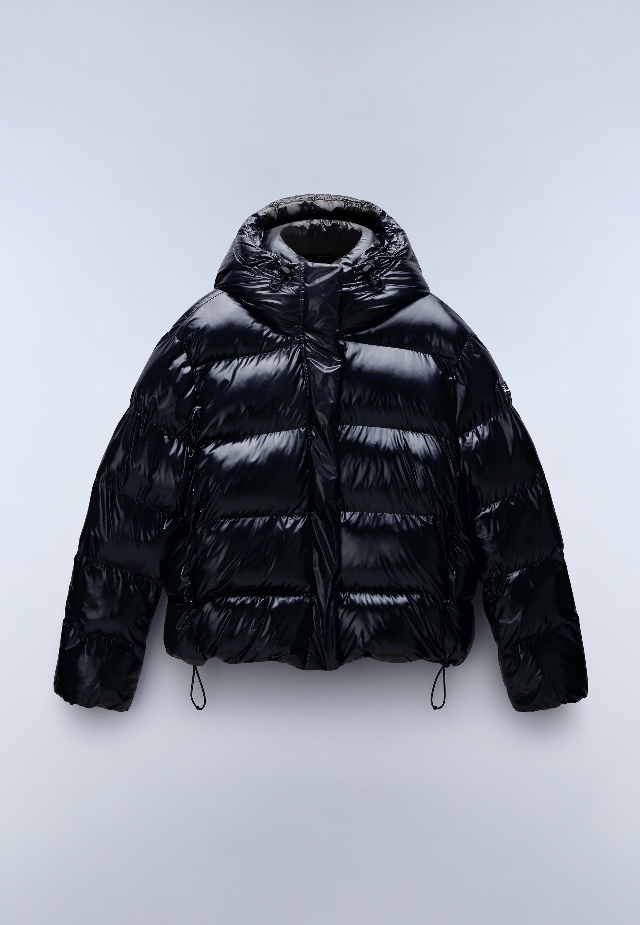 Napapijri Steppjacke mit Kapuze unifarbenes Design, aus Polyamid und Polyurethan, mit Polyesterfutter