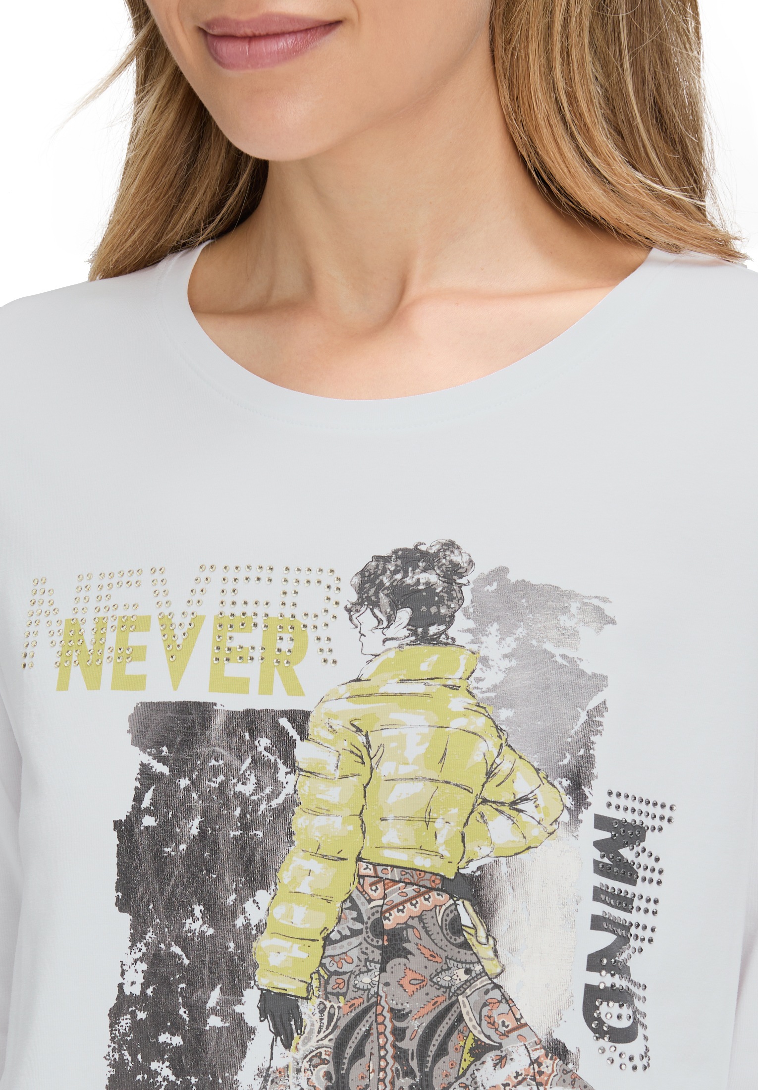 Betty Barclay Langarmshirt »Basic Shirt mit Rundhalsausschnitt«