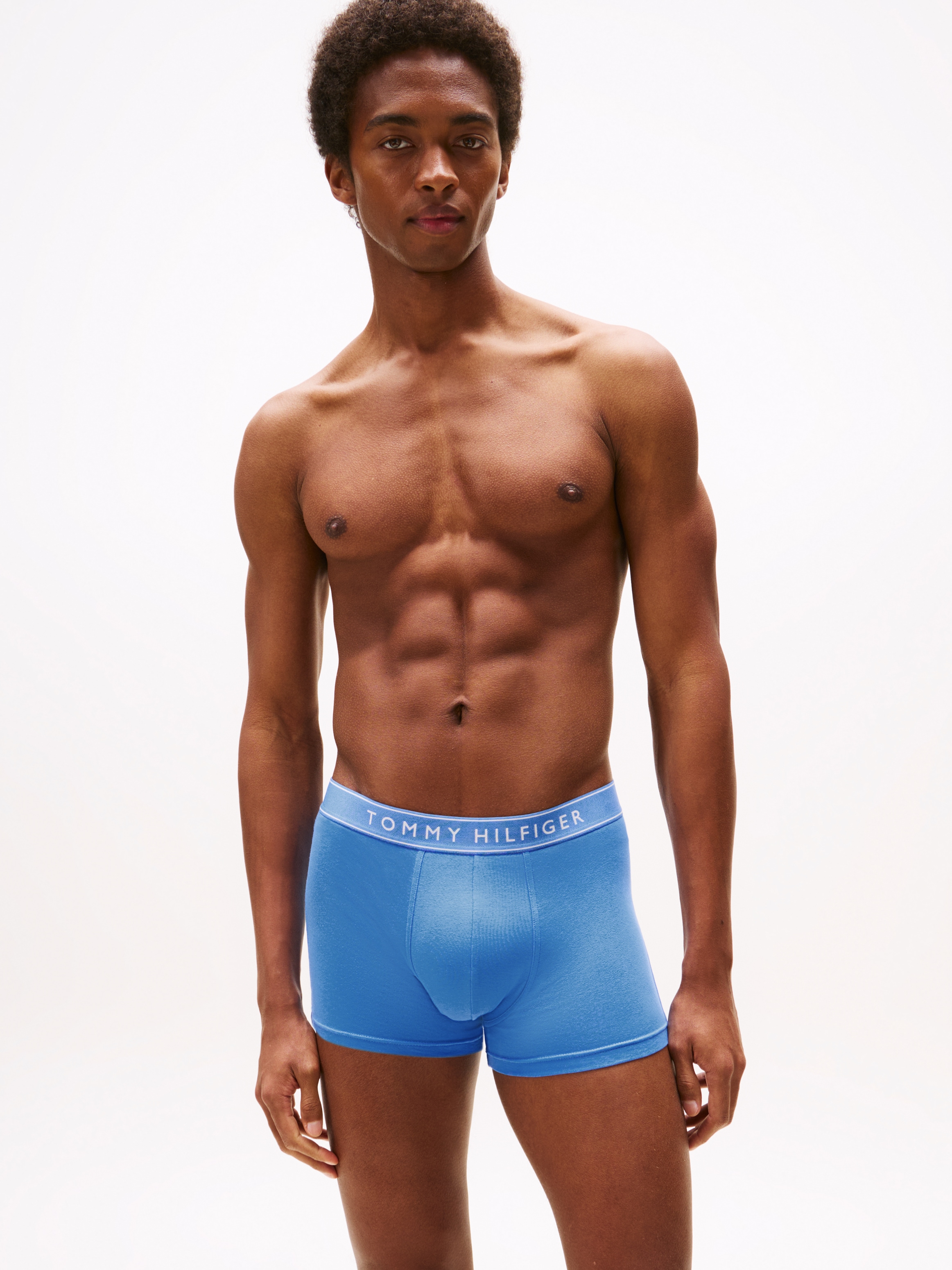 Tommy Hilfiger Underwear Trunk »3P TRUNK DTM« Packung, 3er, 3 Stk. mit Logobund