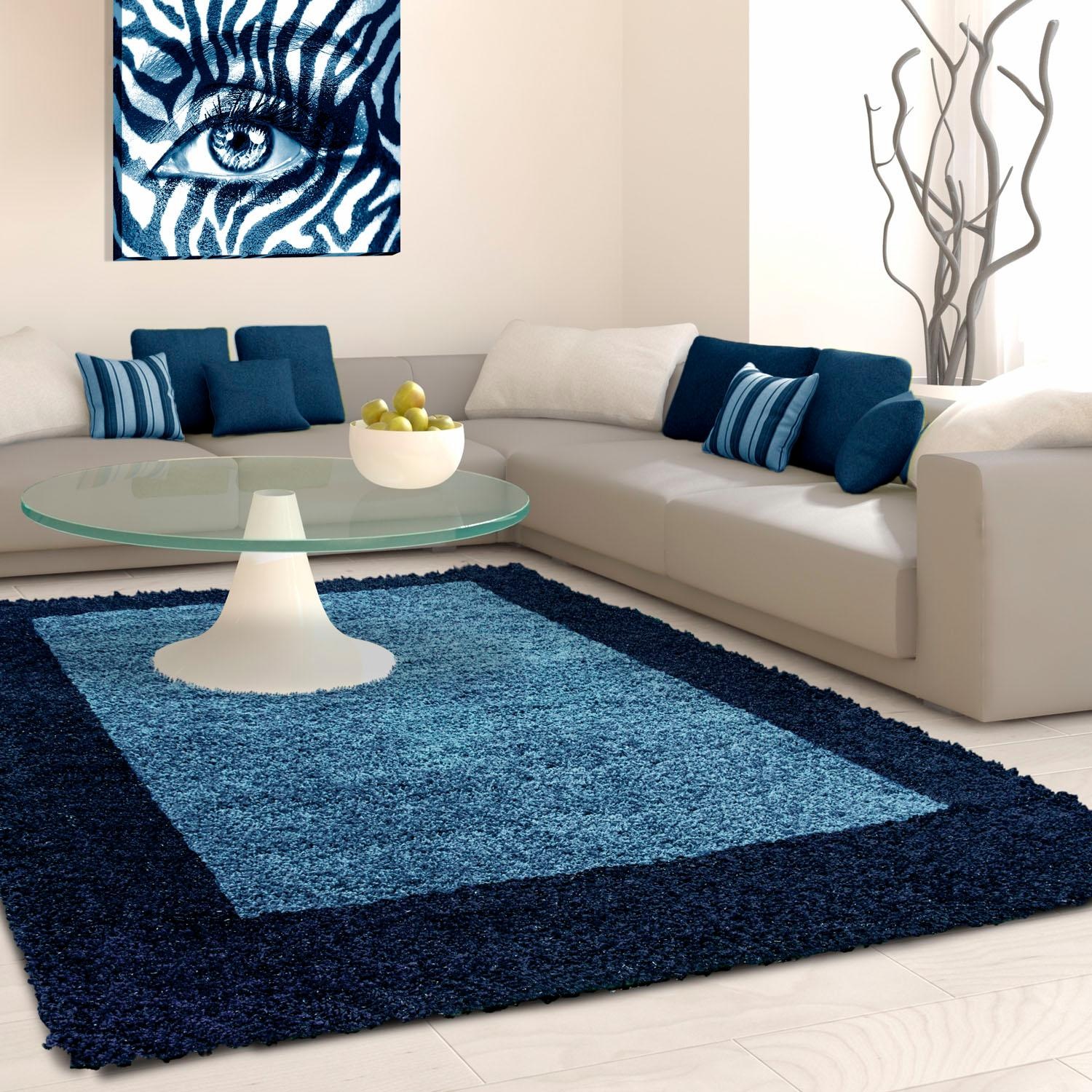 Ayyildiz Teppiche Hochflor-Teppich »Life Shaggy 1503«, rechteckig, 30 mm Höhe, als Läufer und in rund erhältlich, Shaggy, Langflor, Wohnzimmer