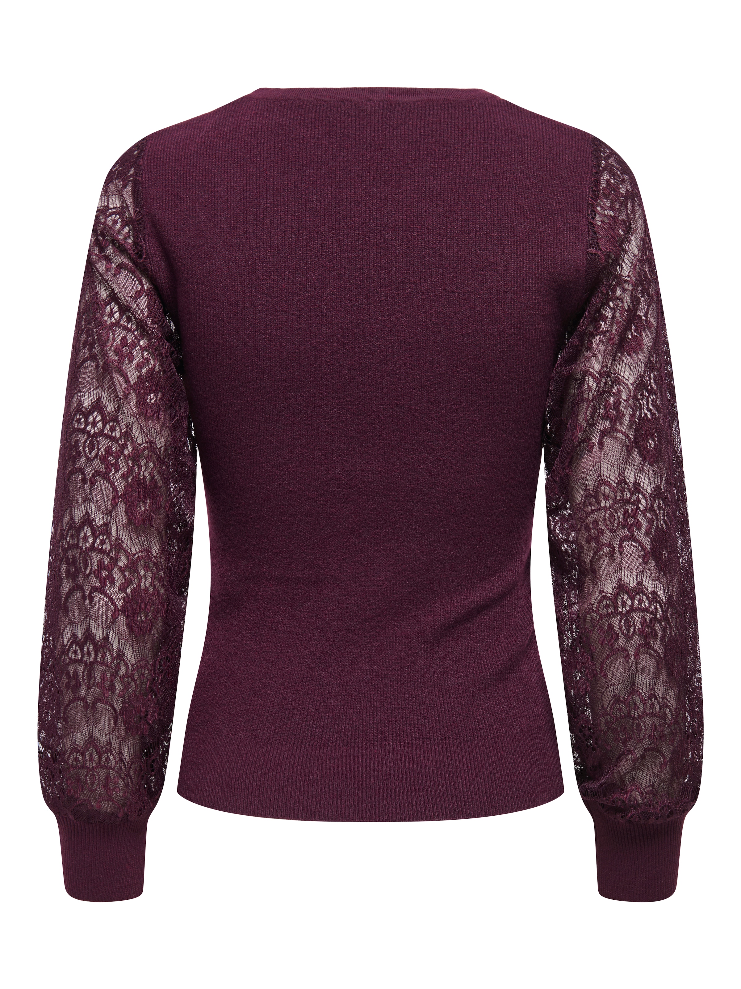 ONLY Rundhalspullover »ONLPERRY LIFE LS MIX O-NECK KNT«