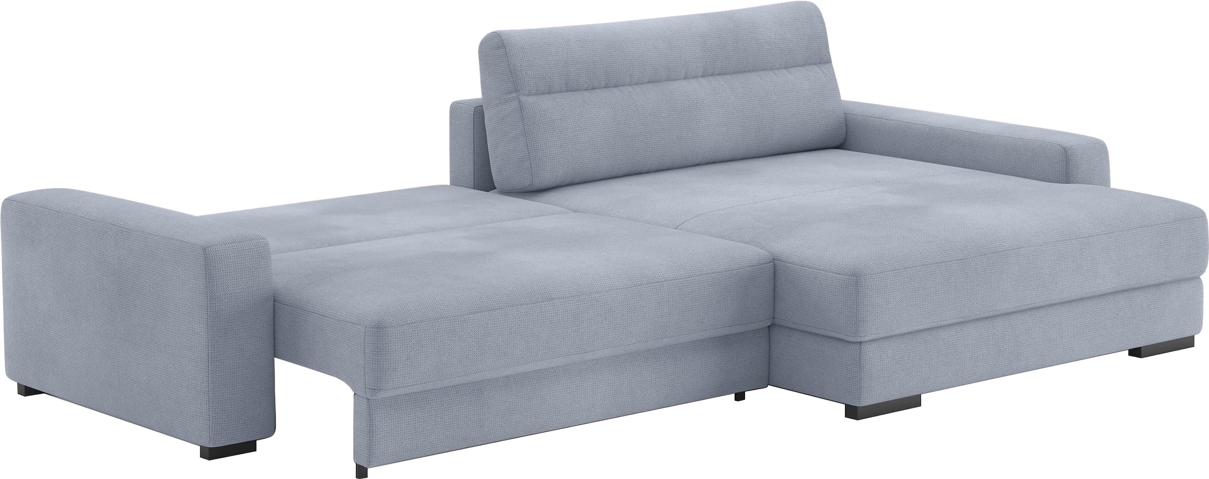 Mr. Couch Ecksofa »Marcello DuraFlex L-Form«, EasyBett, Bettkasten, Kaltschaumpolsterung, bis 140 kg belastbar
