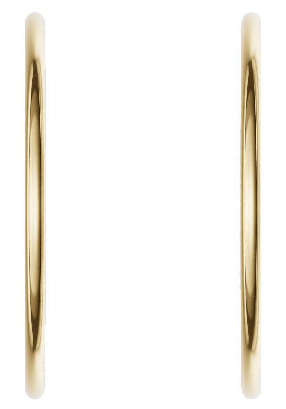 Firetti Paar Creolen »Schmuck Geschenk Silber 925 2,5 mm breit«, Made in Germany