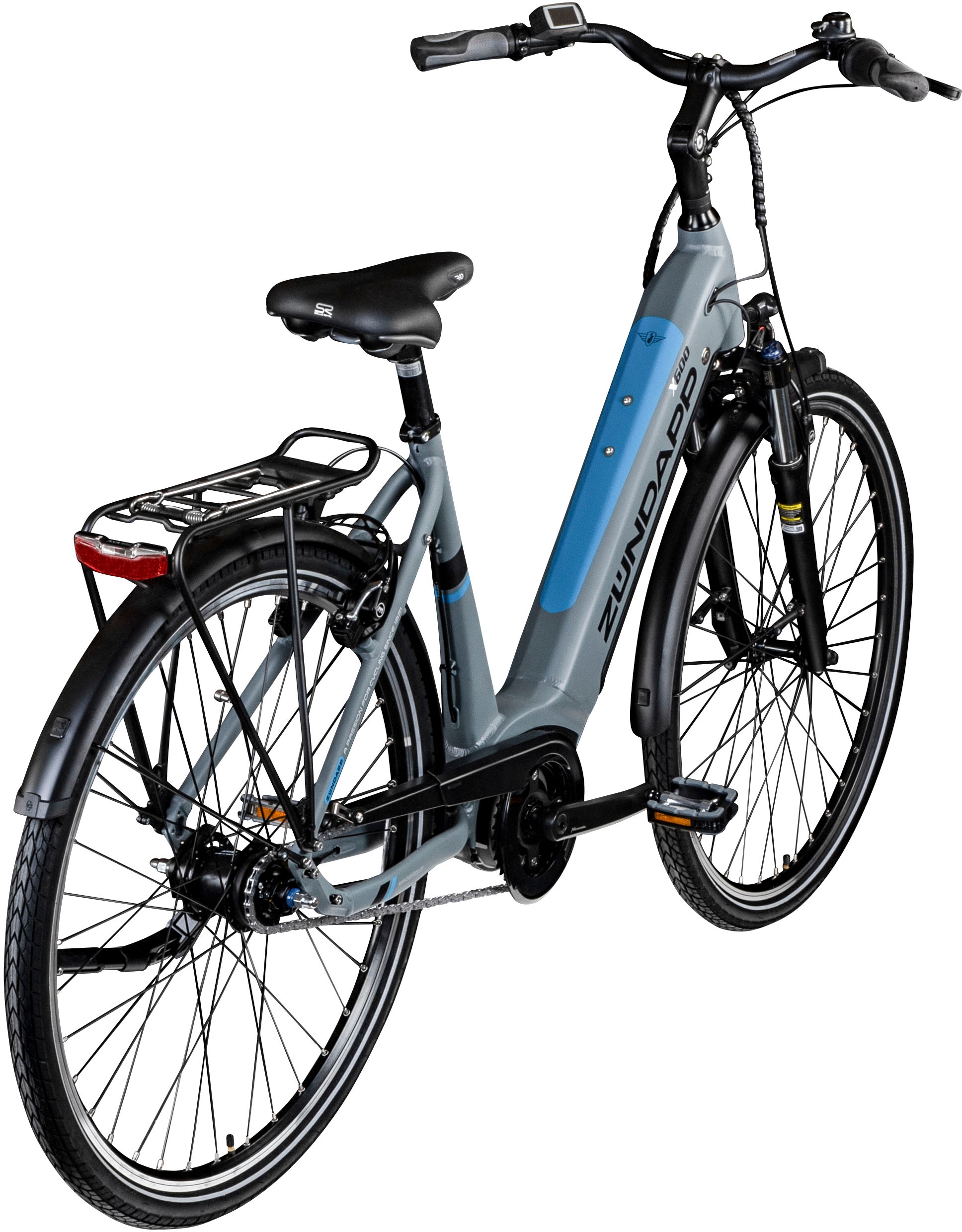 Zündapp »X600« 7 Gang Shimano Nexus Schaltwerk Nabenschaltung Mittelmotor 250 W Pedelec, Elektrofahrrad für Damen u. Herren