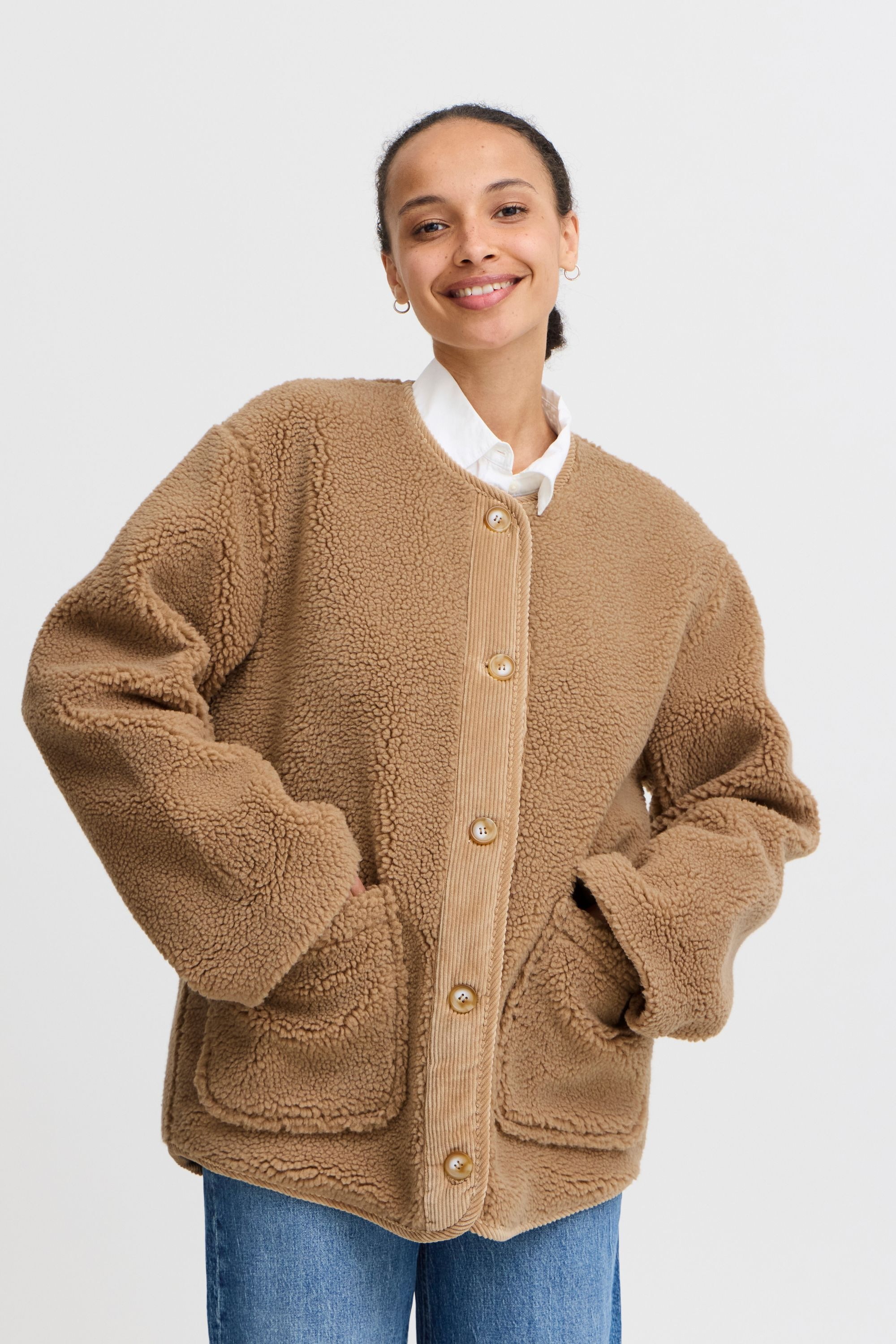 b.young Plüschjacke »Plüschjacke BYCOTTY JACKET -«