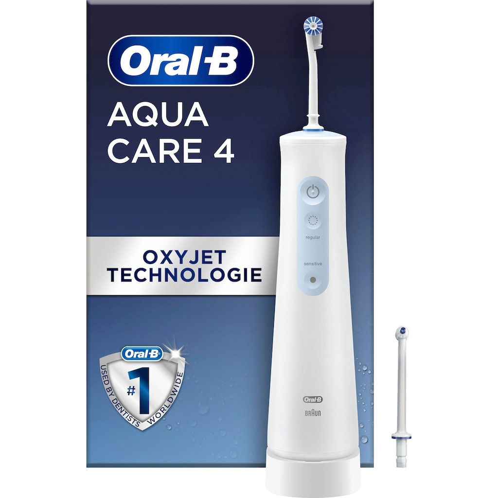 Oral-B Munddusche »AquaCare 4«, 2 St. Aufsätze}