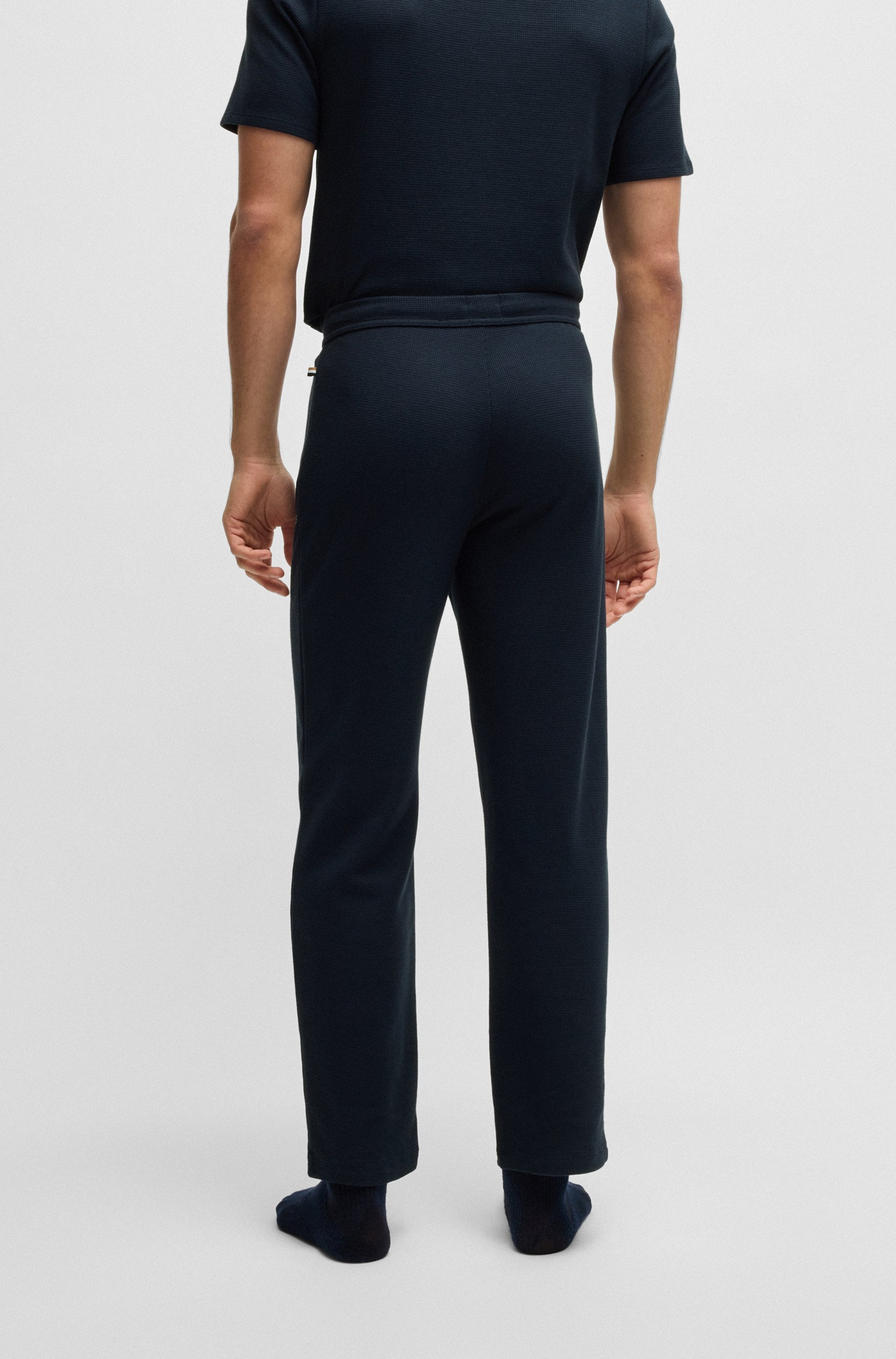 BOSS Pyjamahose »Waffle Pants«