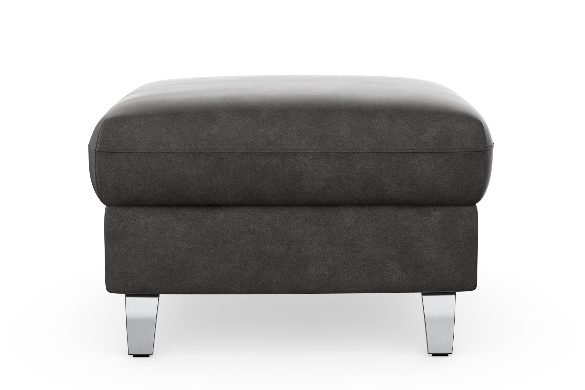 sit&more Stauraumhocker »Grenoble«, mit Stauraum und satinierten Füßen