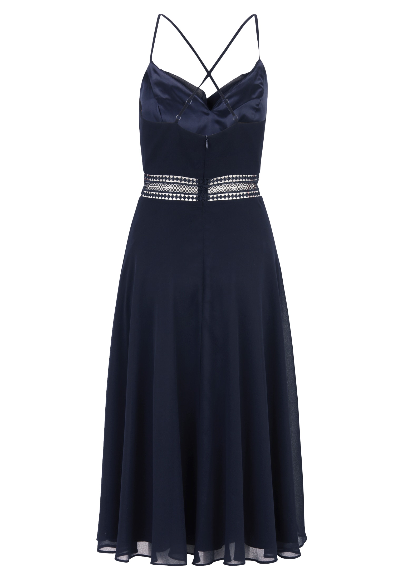 Vera Mont Cocktailkleid »Cocktailkleid mit Wasserfallausschnitt«
