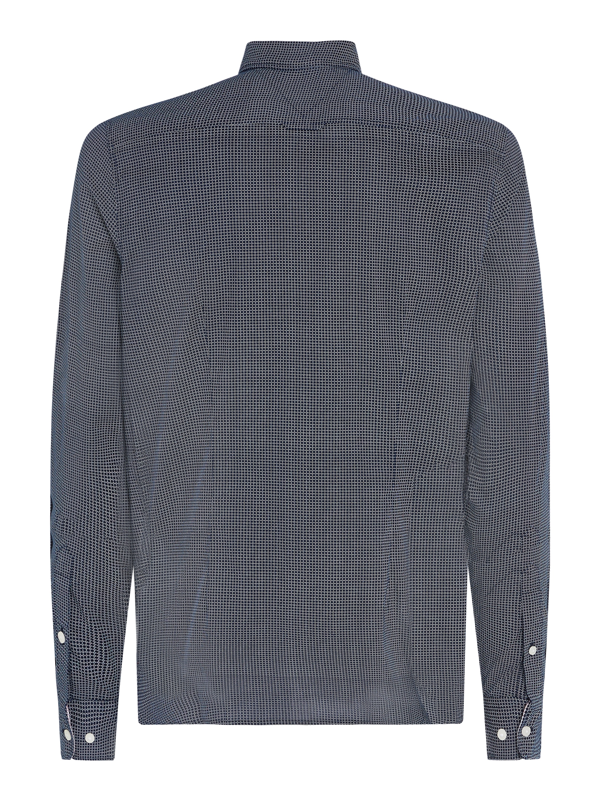 Tommy Hilfiger Businesshemd »FLEX MICRO FOULARD SF SHIRT«, Mit Minimal-Print, Button-down-Kragen
