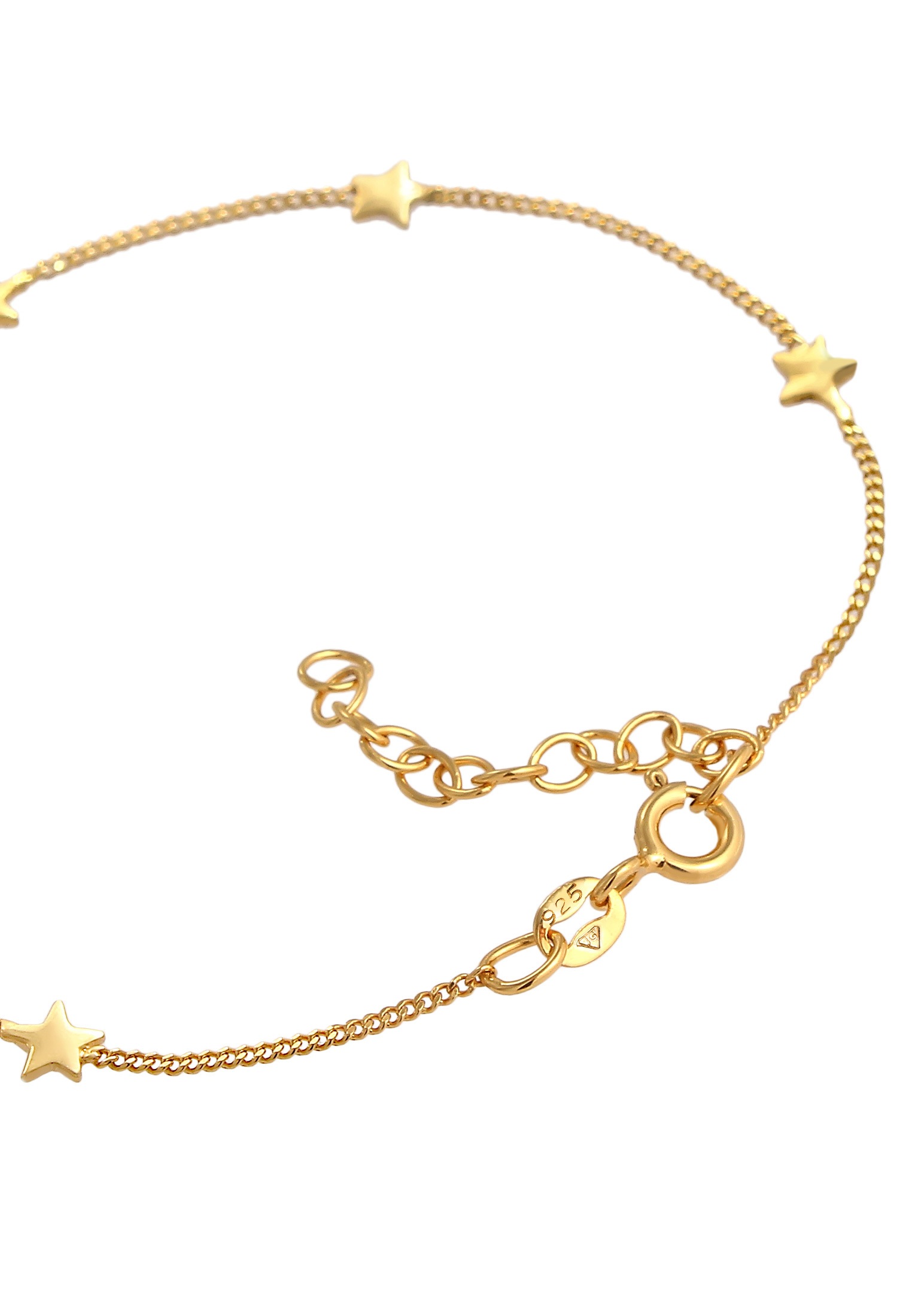 Elli Armkette »Armband Stern Sternchen Astro Zauberhaft 925 Silber«