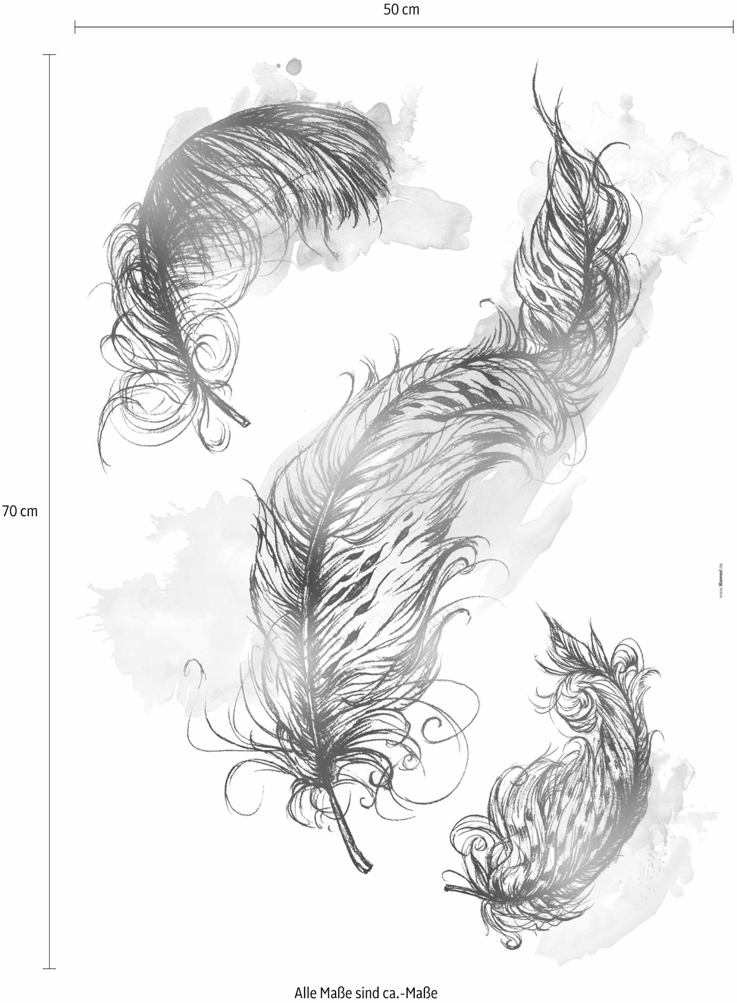 Komar Wandtattoo »Inspiration - Größe 50 x 70 cm«, selbstklebend, Wandsticker