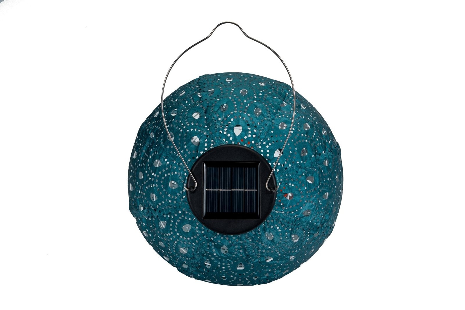 Pauleen LED Solarleuchte »Sunshine Charm Lampion Solar blau Tyvek Vlies«, 1 flammig, Laterne