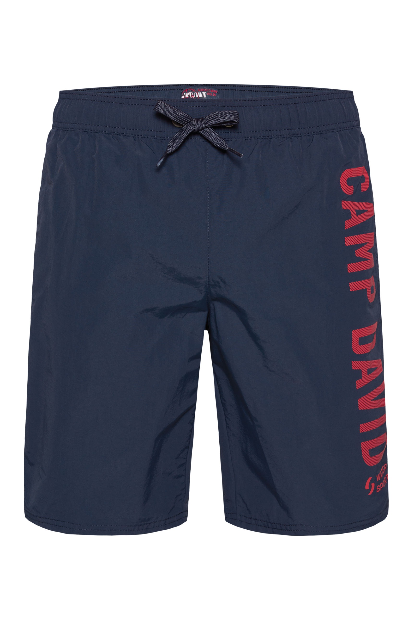 CAMP DAVID Badeshorts mit Logo Schriftzug