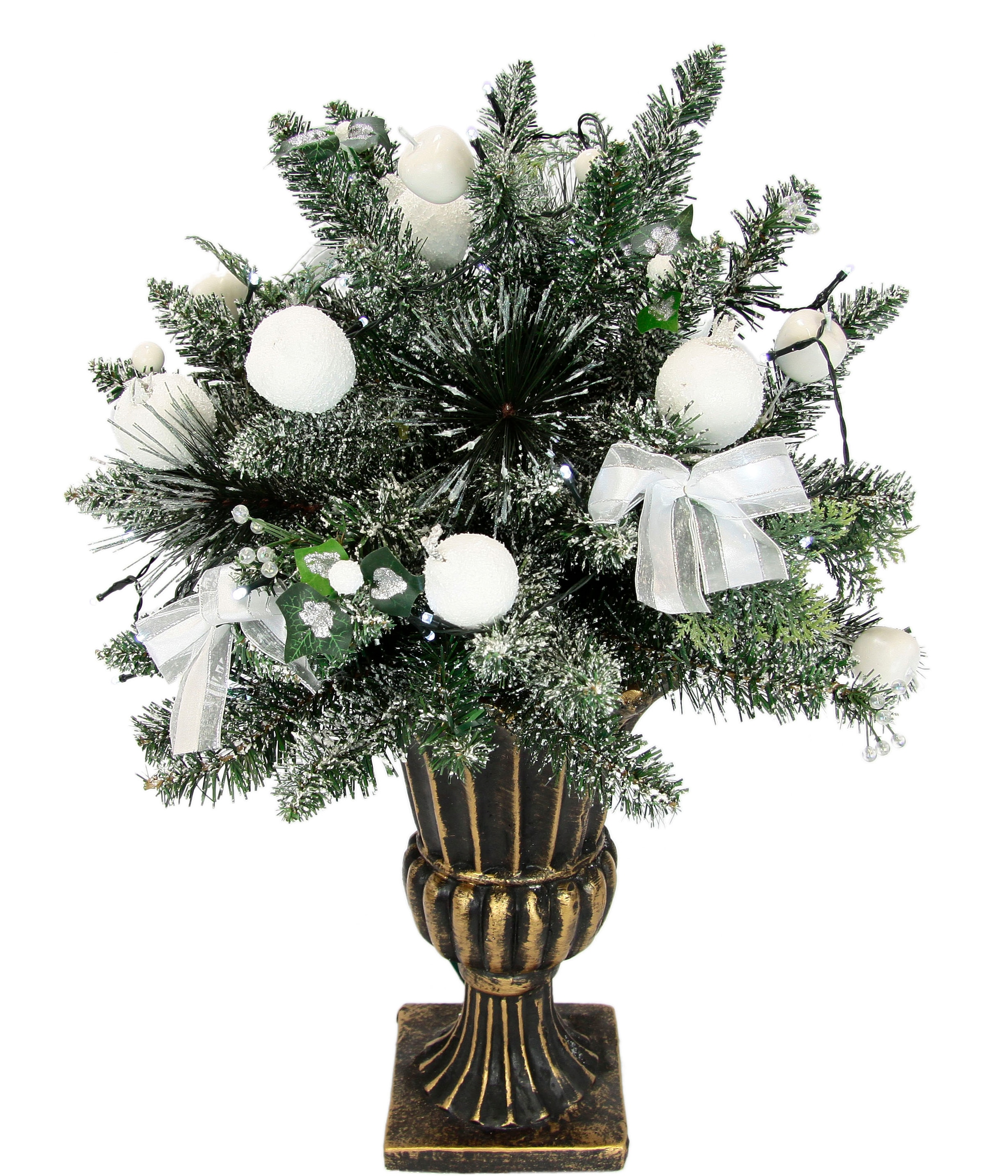 LED Baum »Künstlicher Weihnachtsbaum, Weihnachtsdeko, Kunstbaum«, beschneit, mit...
