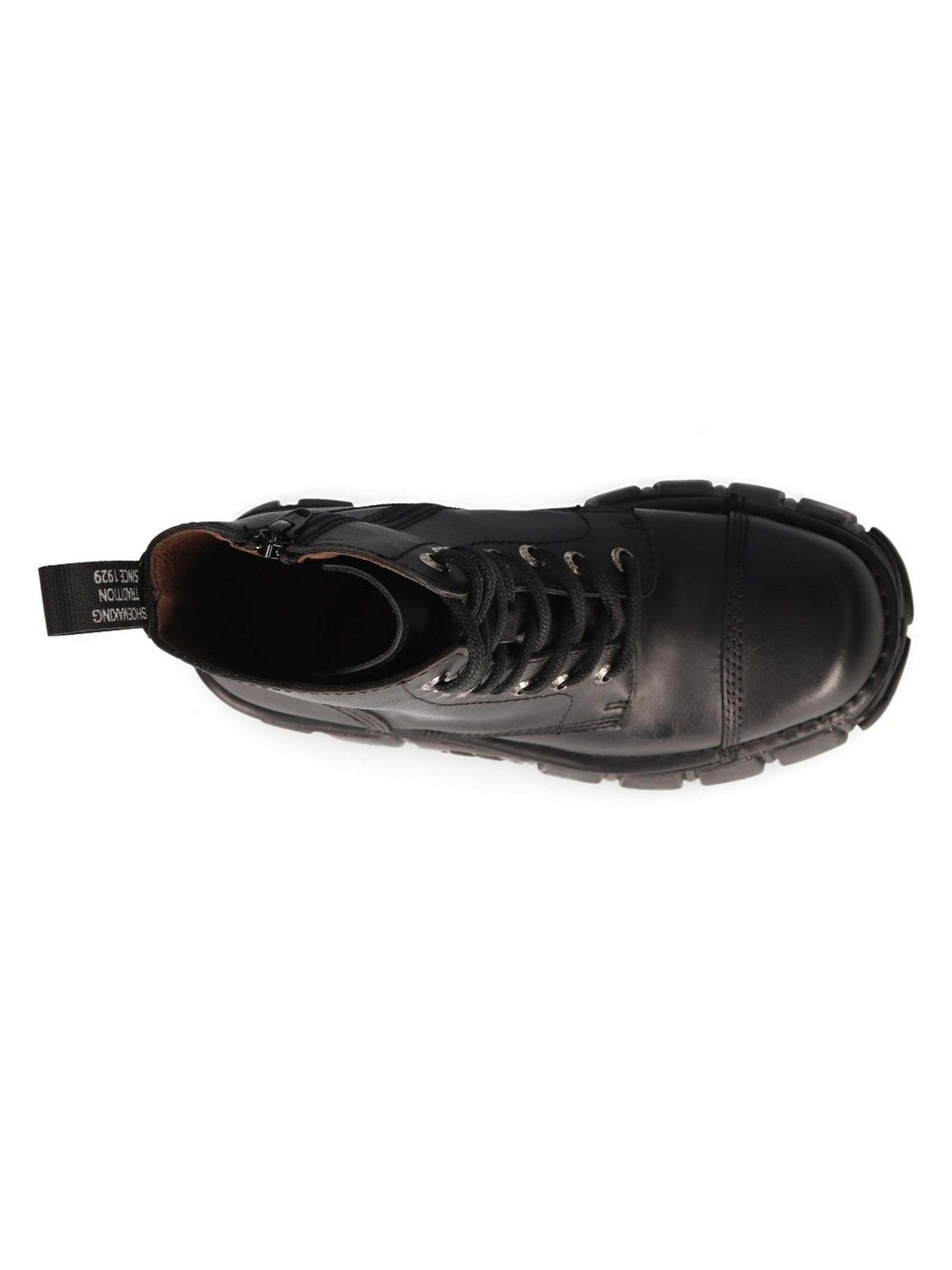 NEW ROCK Plateaustiefelette »Plateau Ankle Boots M-NEWMILI083-S39«  Handgefertigt, Made in Spain