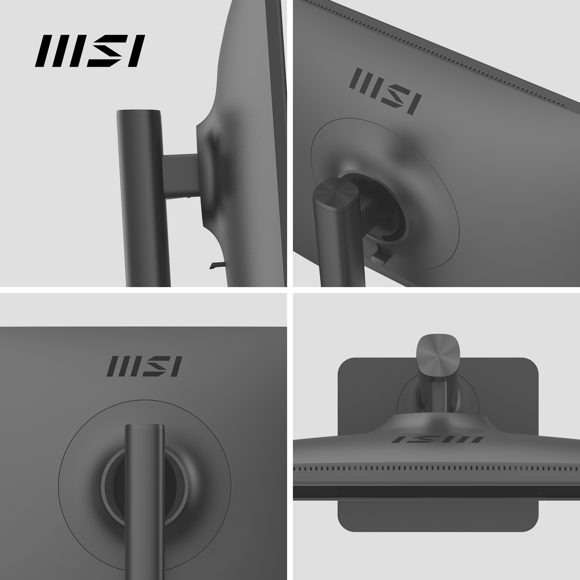 MSI LED-Monitor »Modern MD2412P«, 60 cm/24 Zoll, 1920 x 1080 px, Full HD, 1 ms Reaktionszeit, 100 Hz, höhenverstellbar, 3 Jahre Herstellergarantie, USB-C