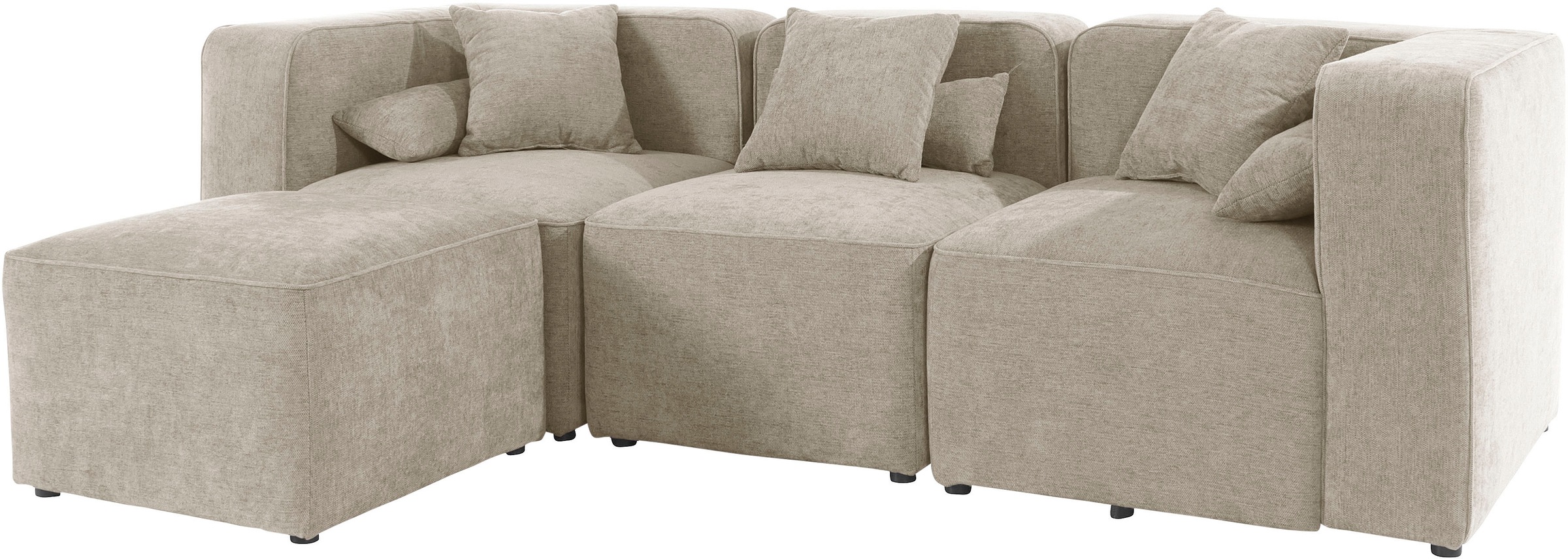 Home affaire 3-Sitzer »Sundstrup L-Form« Modulserie, individuelle Zusammenstellung