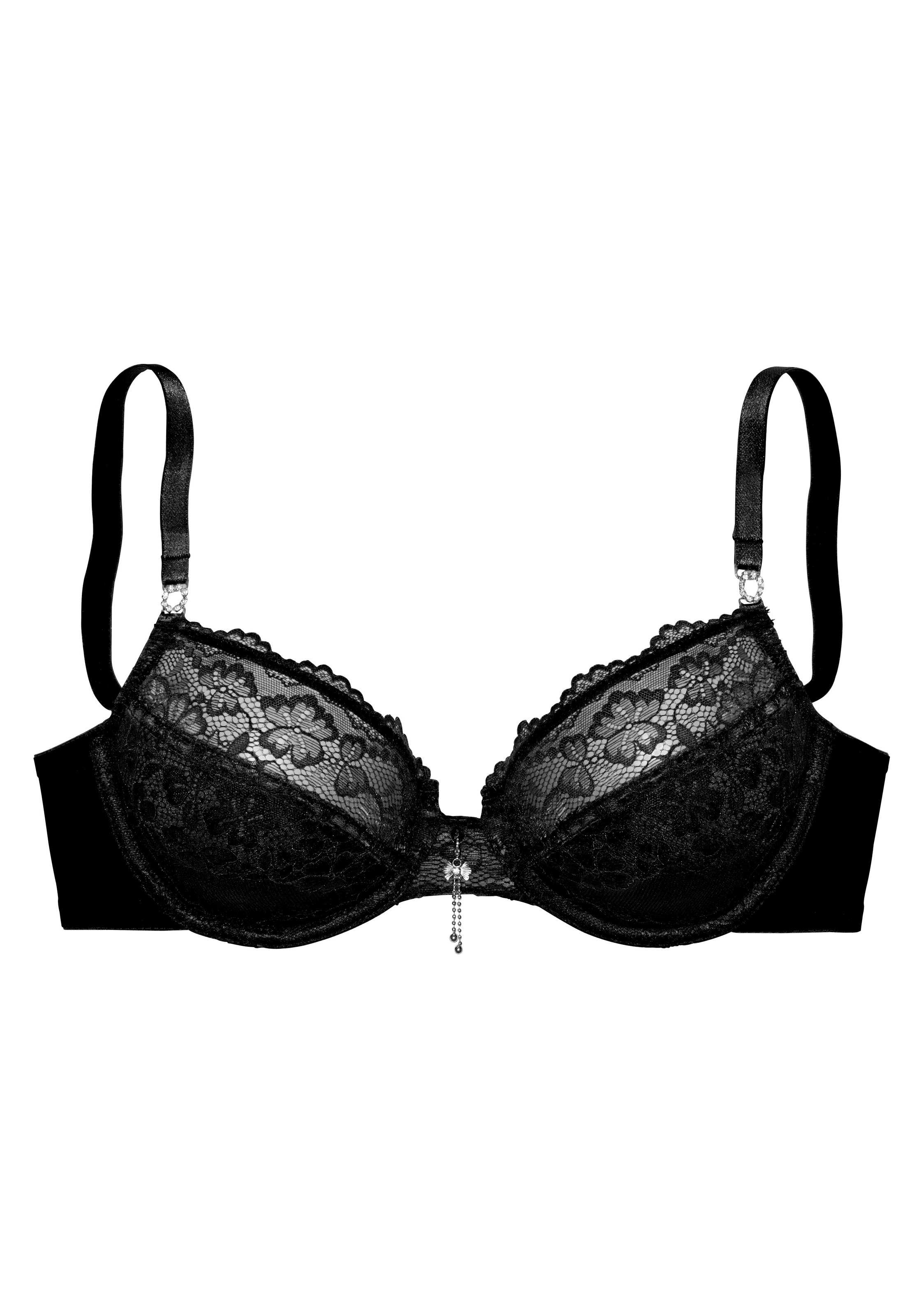 LASCANA Bügel-BH, mit extravagantem Schmuckaccessoire, Dessous
