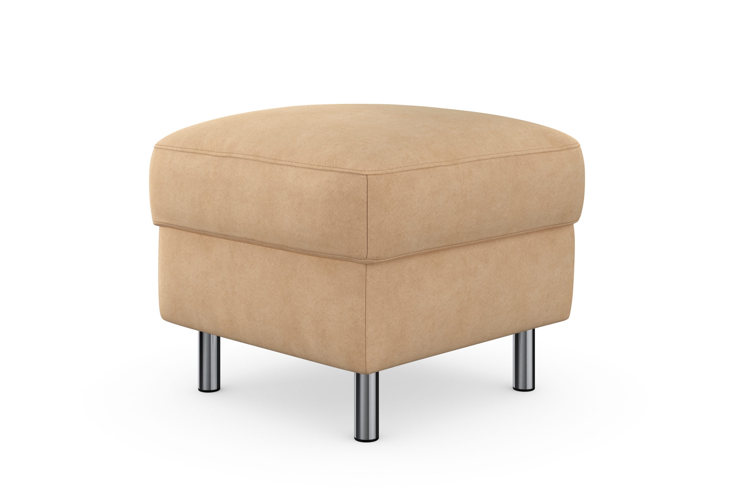 sit&more Stauraumhocker »Sinatra« Sitzfläche ist abnehmbar, chromfarbene Metallfüße