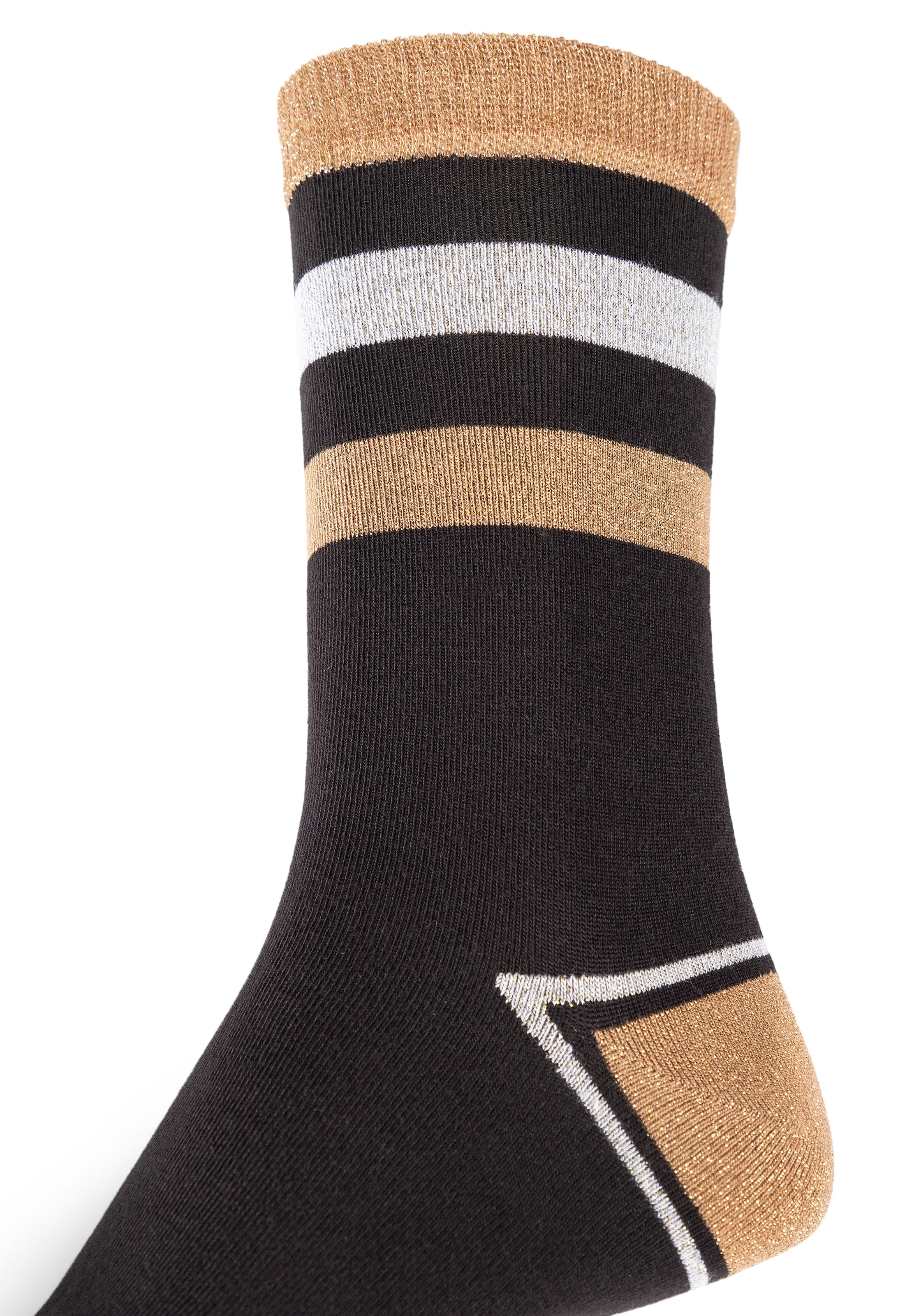 Camano Socken »silky touch« 4 Stk. tlg. mit elastischem Bund
