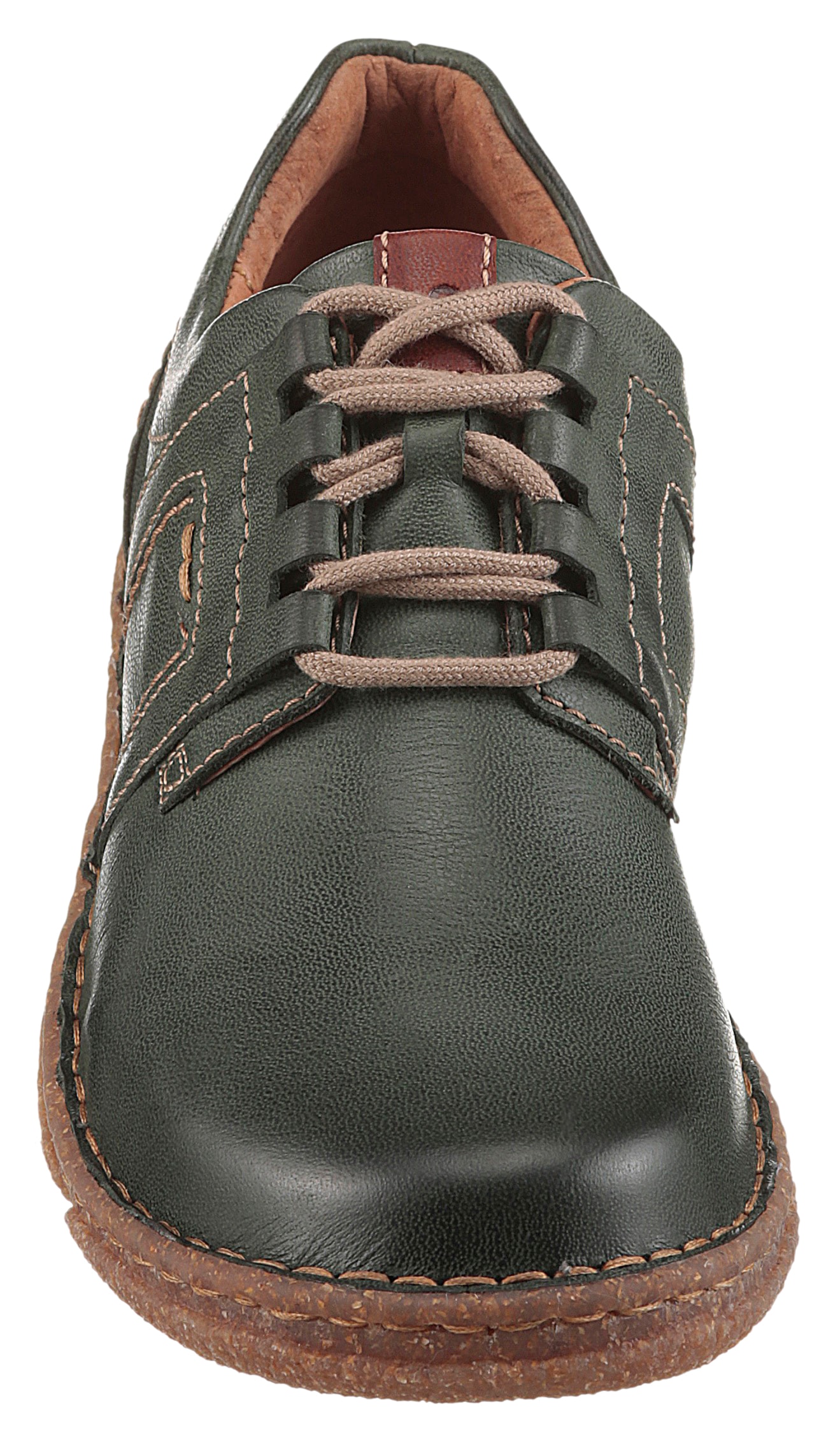 Josef Seibel Schnürschuh »Neele 44«  Freizeitschuh, Komfortschuh mit Wechselfußbett aus Leder