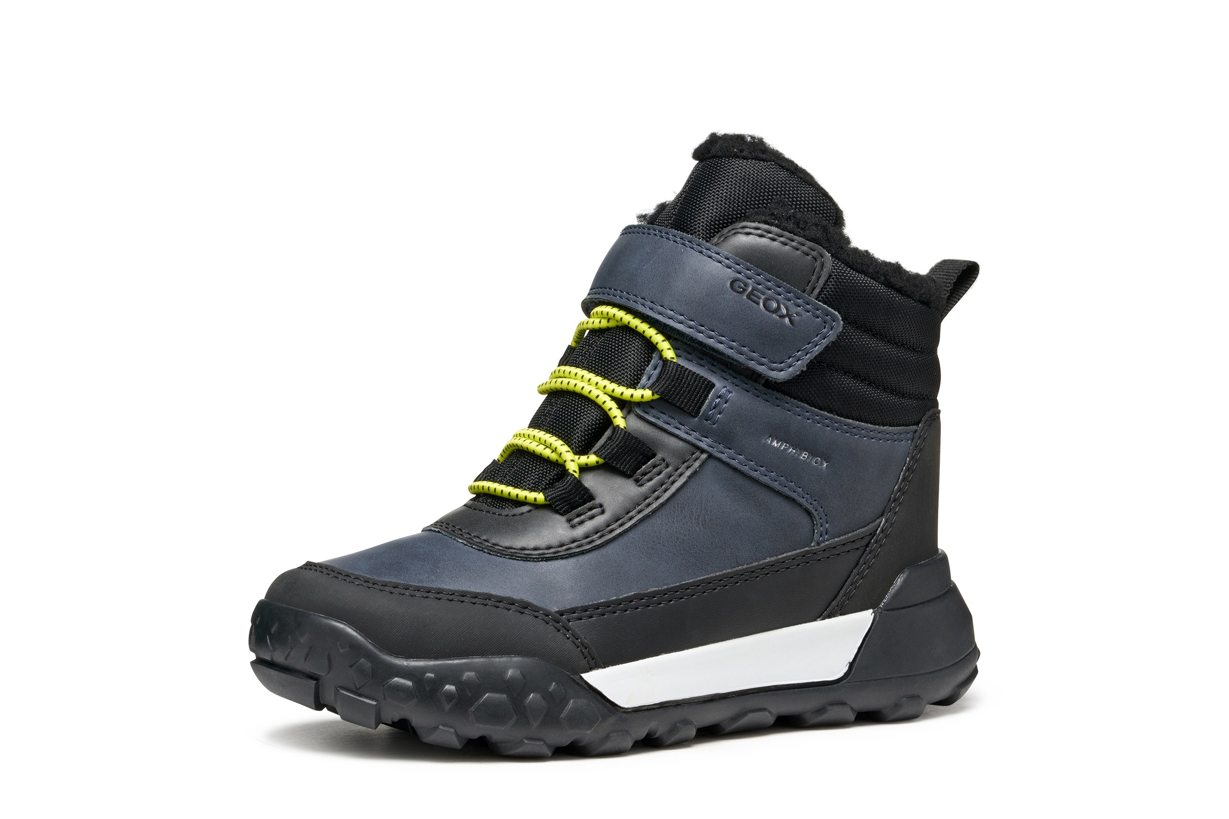 Geox Winterboots »J TREKKYUP BOY B ABX«  Freizeitstiefel mit Warmfutter, Größenschablone zum Download