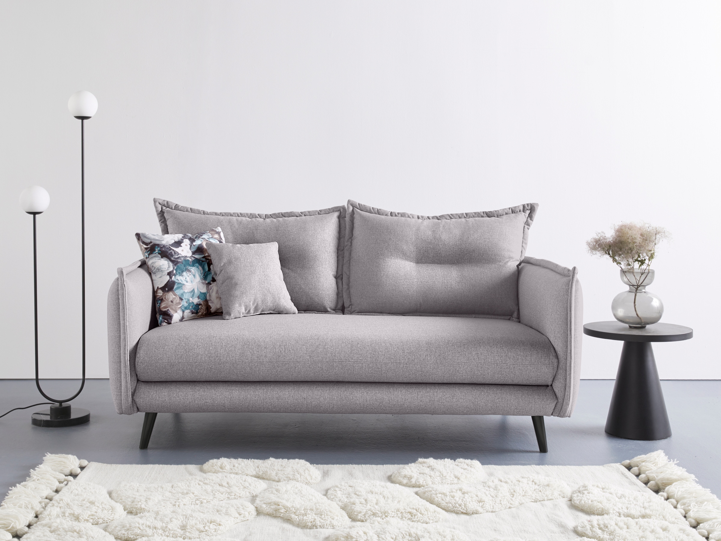 Home affaire 3-Sitzer »Lazio« inklusive 1 Stk. Wende- und 1 Stk. Zierkissen