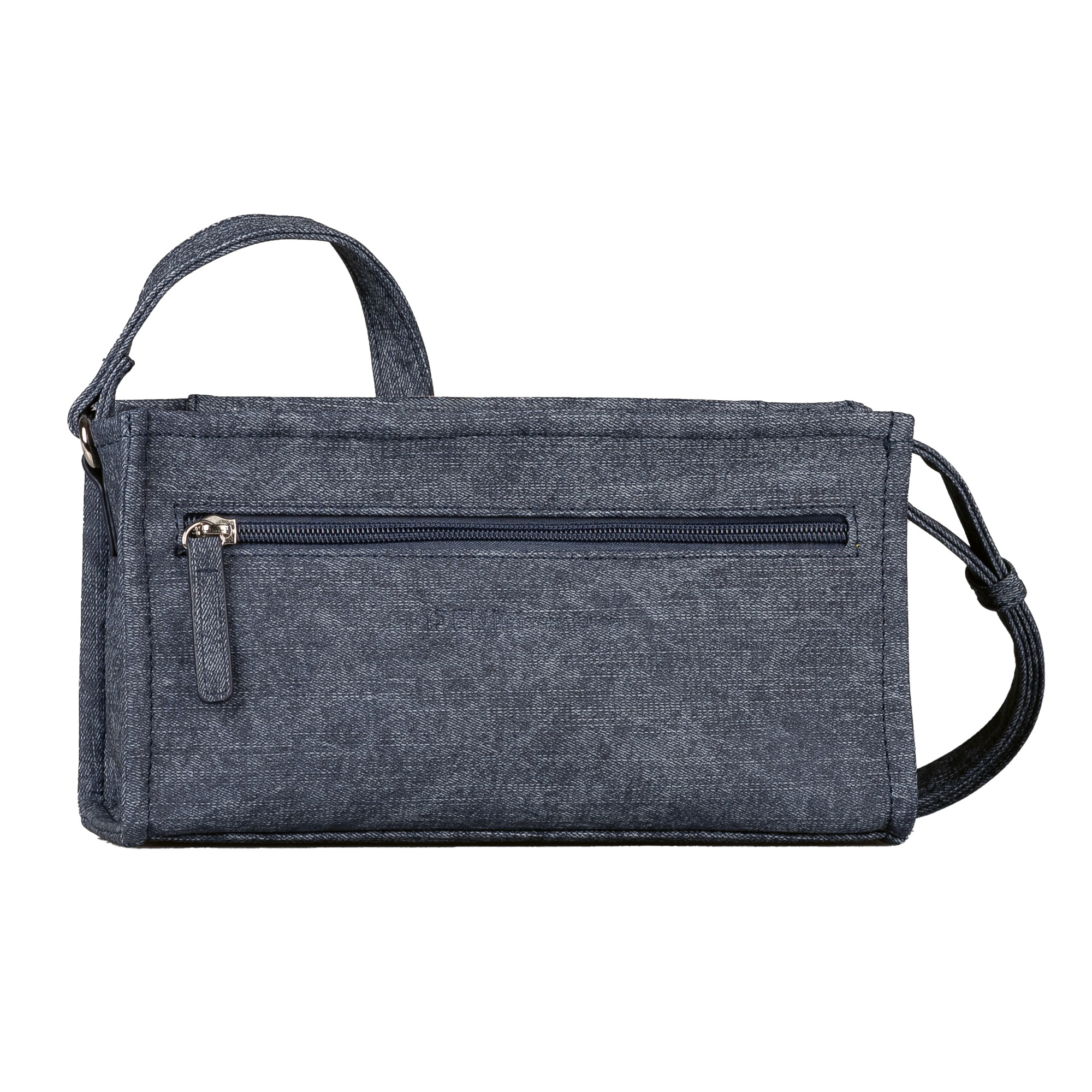 TOM TAILOR Denim Umhängetasche »Wanessa«, aus Lederimitat in Denim Optik