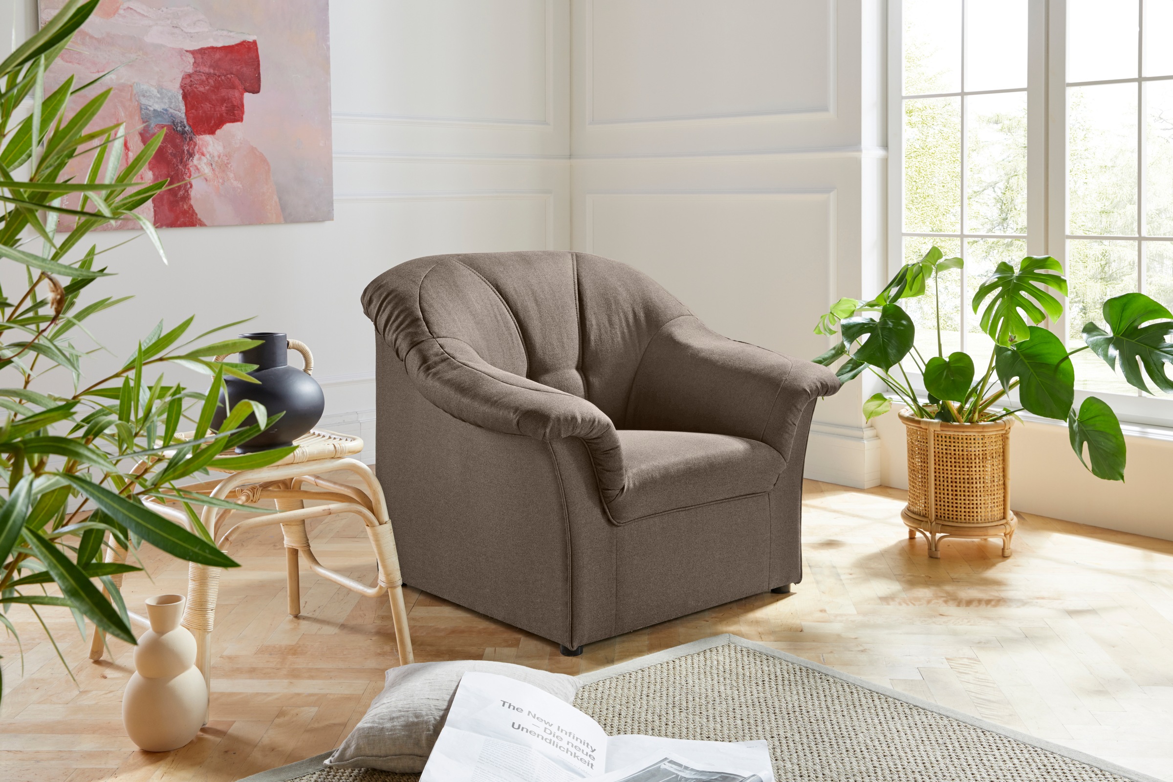 DOMO collection Sessel »Pegnitz zeitlos, elegant und bequem«