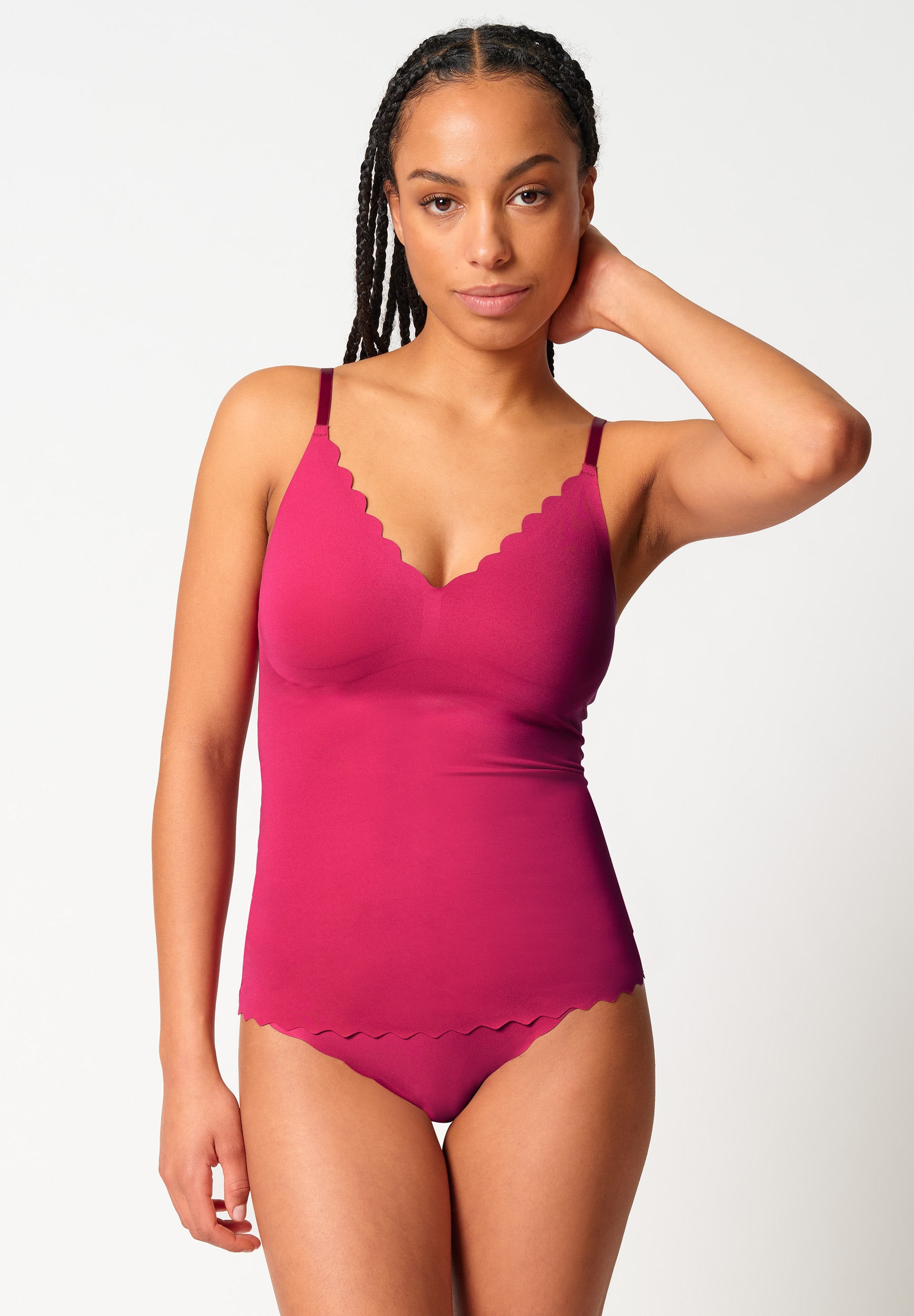 Skiny Unterhemd »Micro Essentials« elastisch, herausnehmbare Pads, BH-Hemd, mit Unsichtbar-Effekt