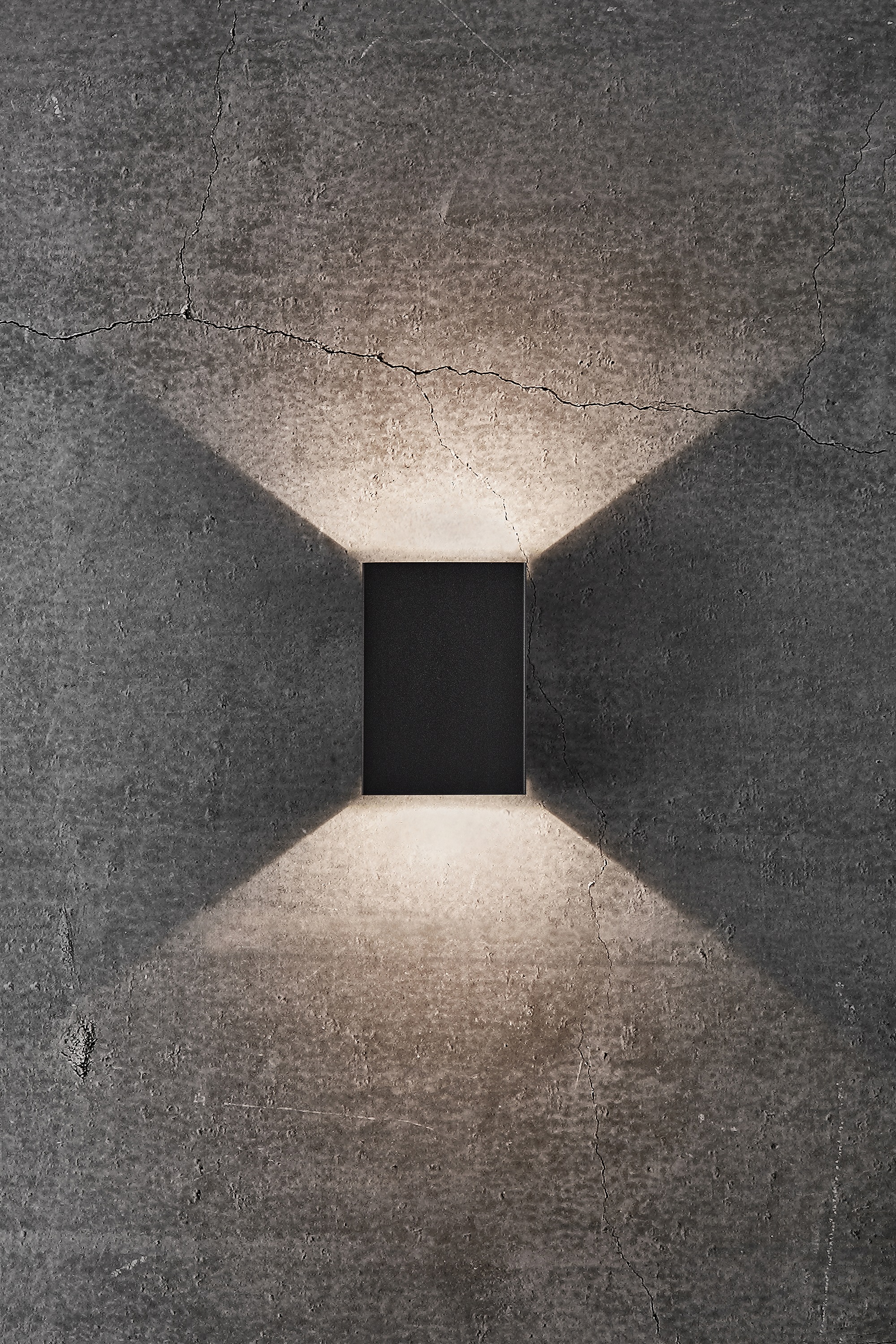 Nordlux LED Wandleuchte »FOLD«, 2 flammig, Leuchtmittel LED-Modul | LED fest integriert, Magnetische Halterung, inkl. LED Modul, inkl. 3 Lichtschablonen