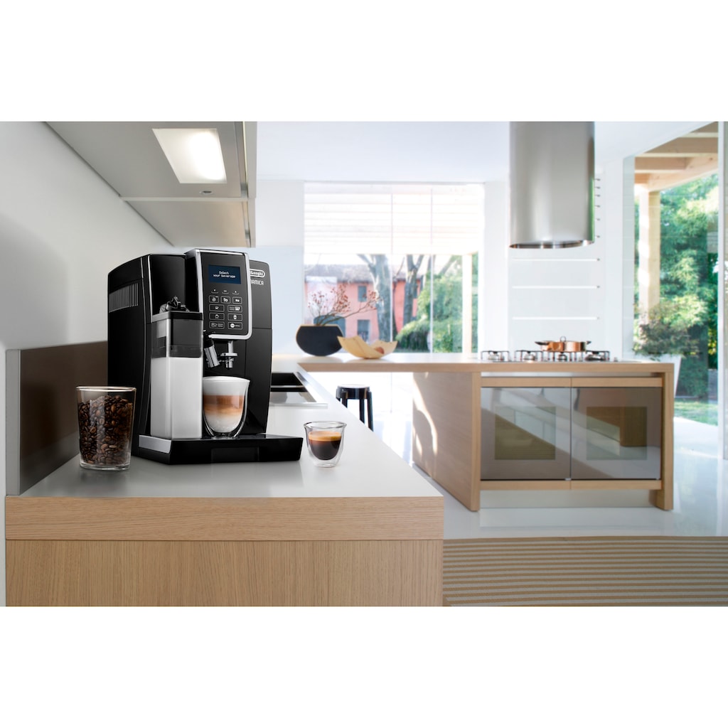 De'Longhi Kaffeevollautomat »Dinamica ECAM 356.57.B«, mit 4 Direktwahltasten, Kaffeekannenfunktion