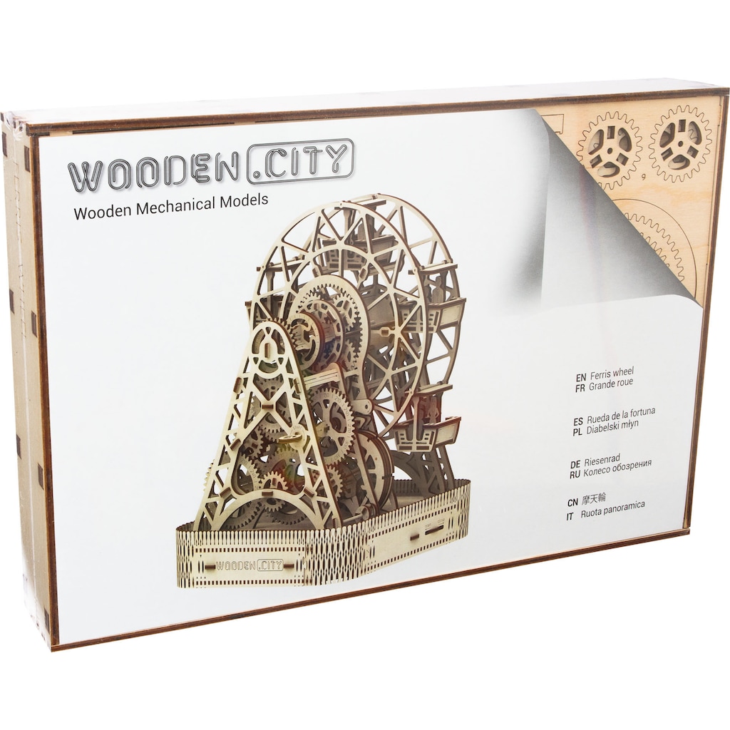 Wooden City Modellbausatz »Riesenrad«, aus Holz; Made in Europe