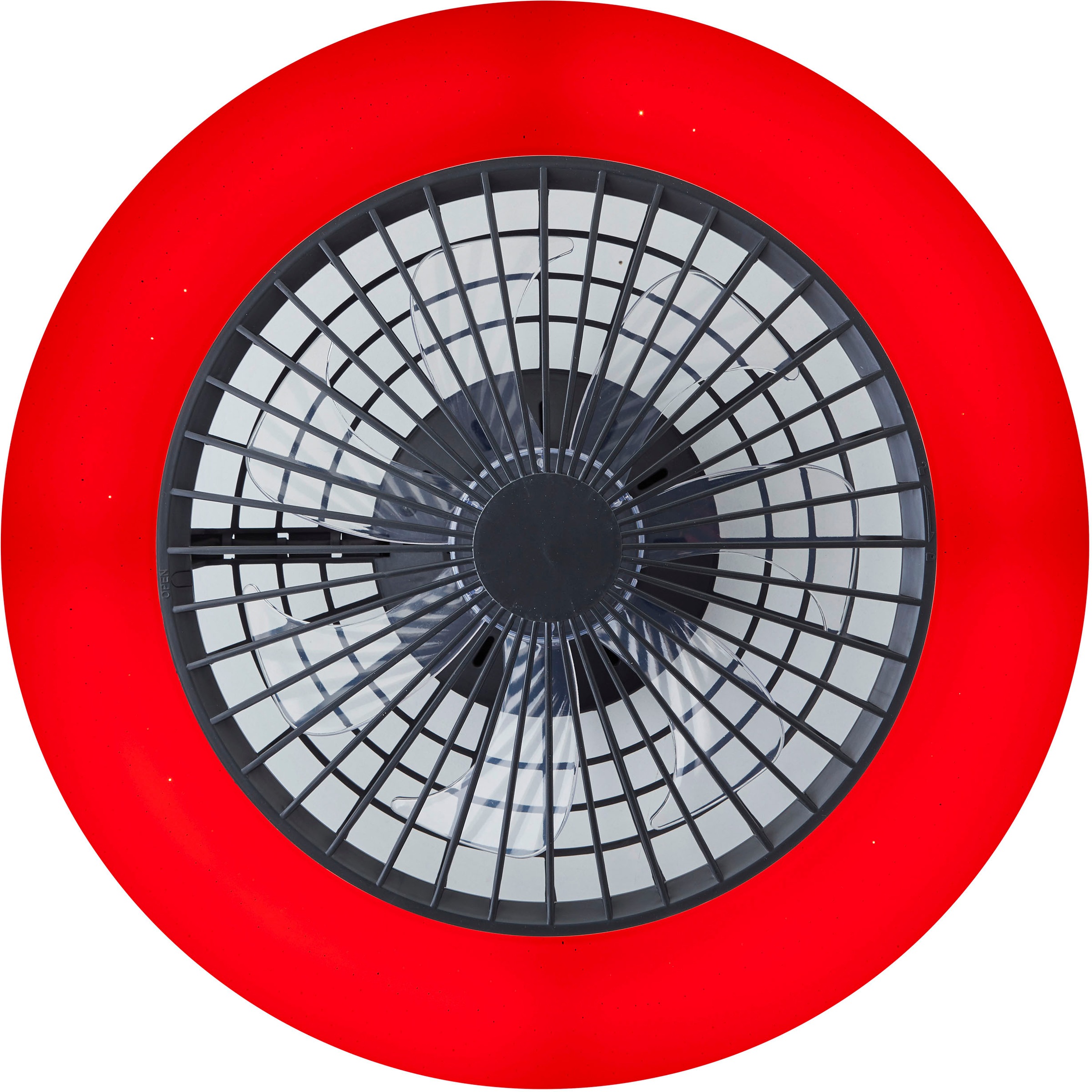 Brilliant LED Deckenleuchte »Salerno« 1 Stk. RGB | warmweiß - kaltweiß Ventilator, 49 cm, digitales RGB, CCT, 4700 lm, dimmbar, 3000-6500 K