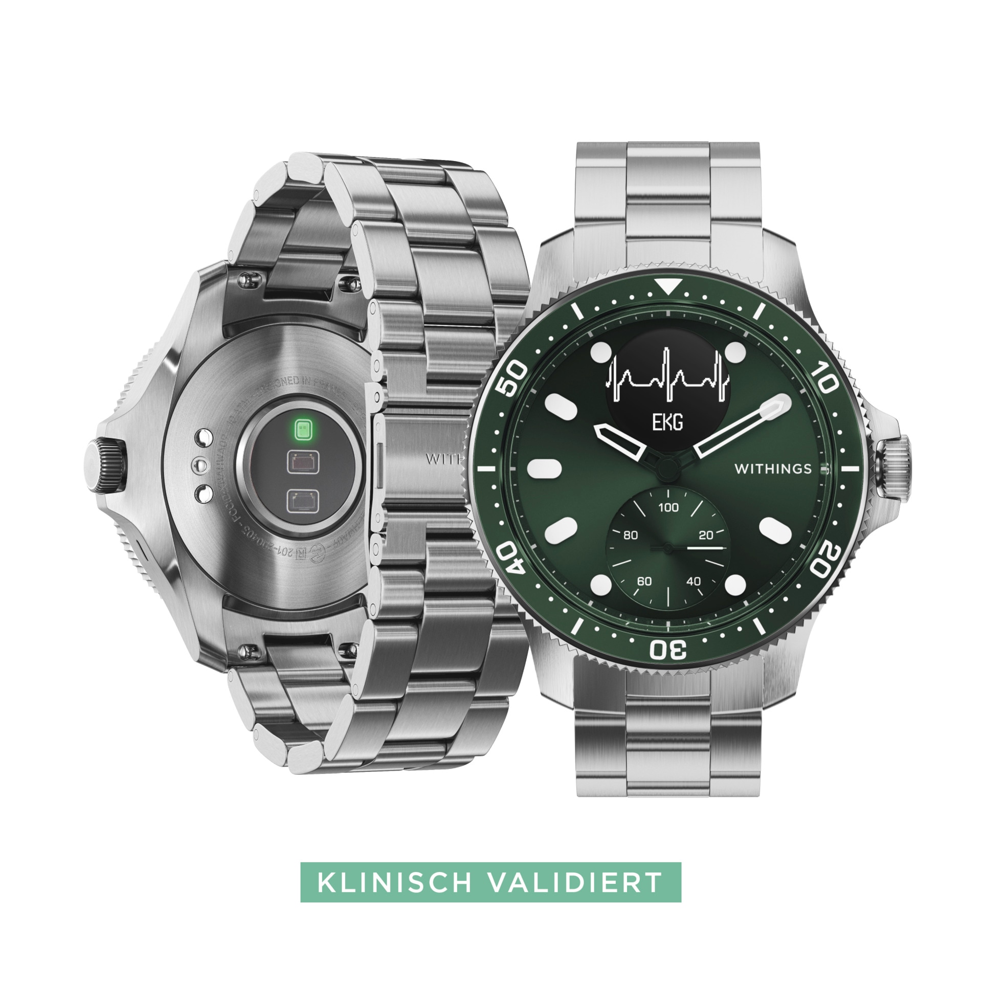 Withings Smartwatch »ScanWatch HORIZON (43mm)«, Proprietär,)