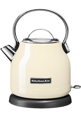 Wasserkocher »5KEK1222EAC ALMOND CREAM«, 1,25 l, 2200 W