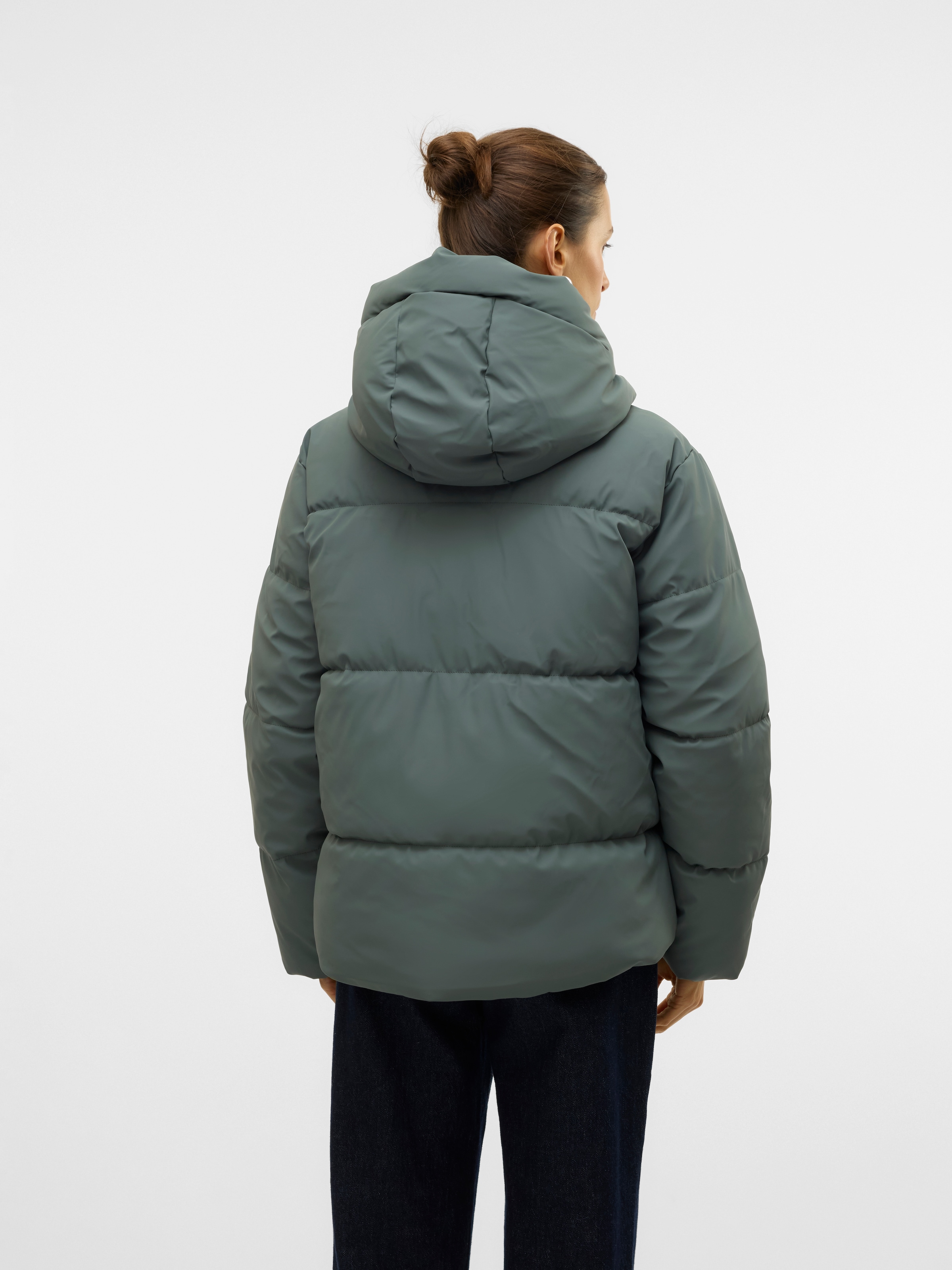 Vero Moda Steppjacke »VMGRETAKYLIE SHORT COATED JACKET NOOS«, mit Kapuze