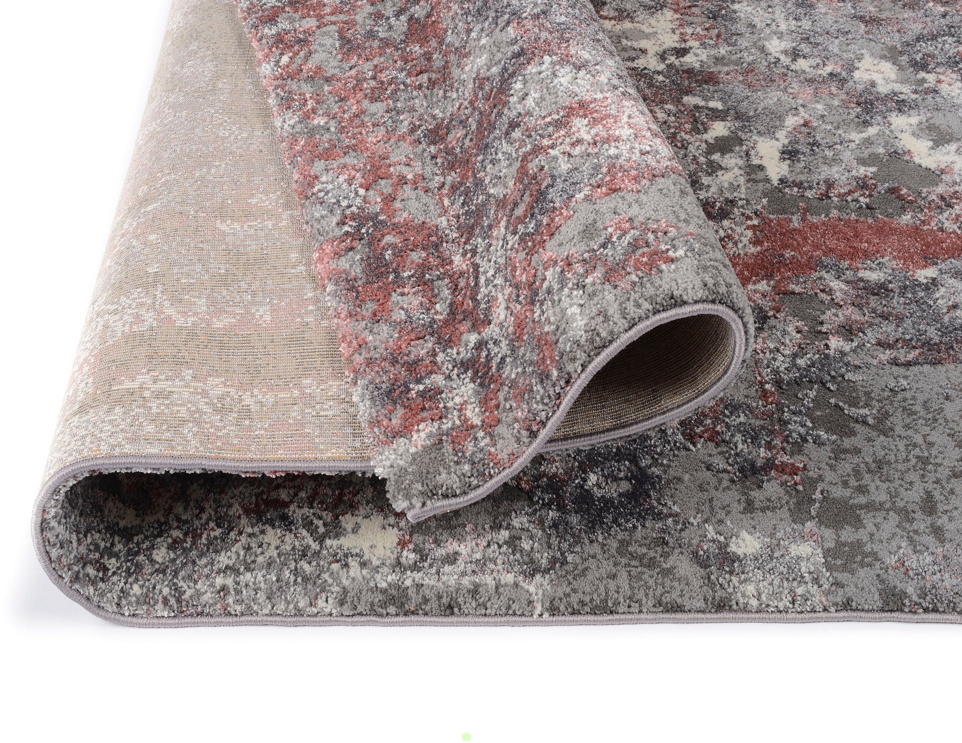 OCI DIE TEPPICHMARKE Teppich »Juwel Liray«, rechteckig, 20 mm Höhe, Kurzflor, Wohnzimmer, Marmor Optik, Hoch Tief Effekt
